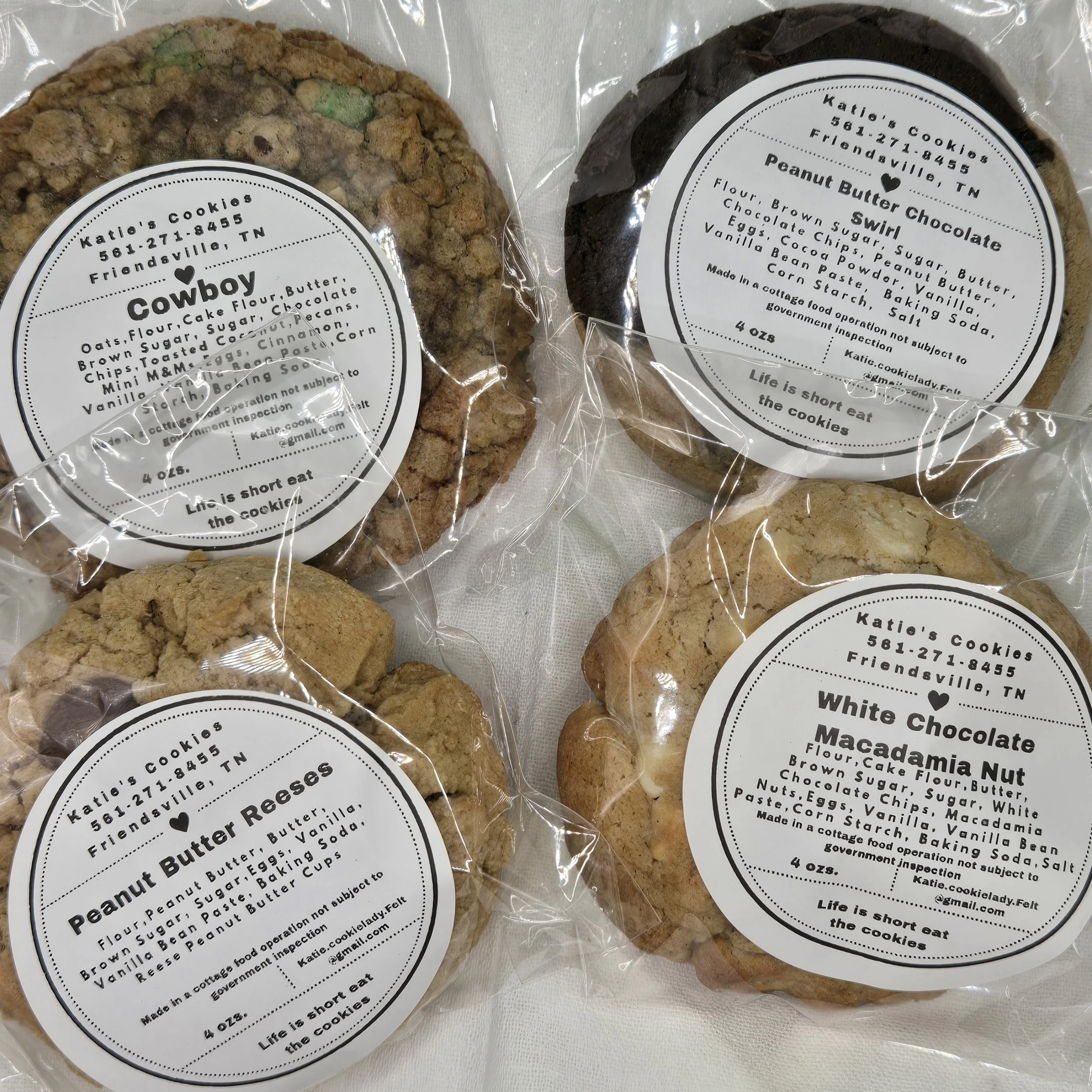 Premium Cookie Flavors