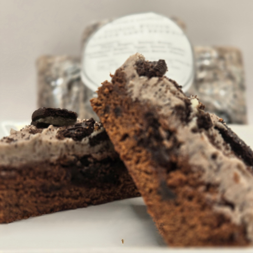 Cookies and Cream Lunch Lady Brownie