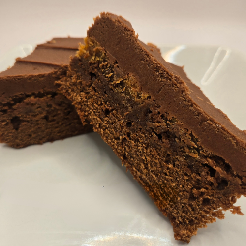 Peanut Butter Lunch Lady Brownie