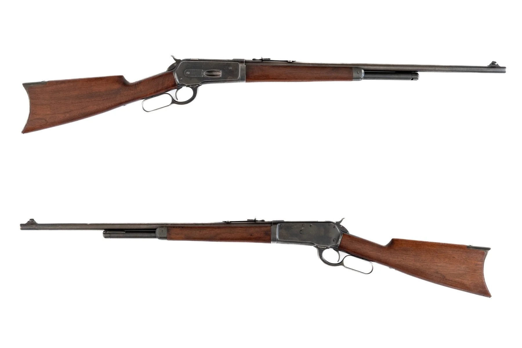 9 - Winchester Model 1886, .33 Win. center fire take down rifle, Serial # 151015, Man. 1910, metal appears to be refinished