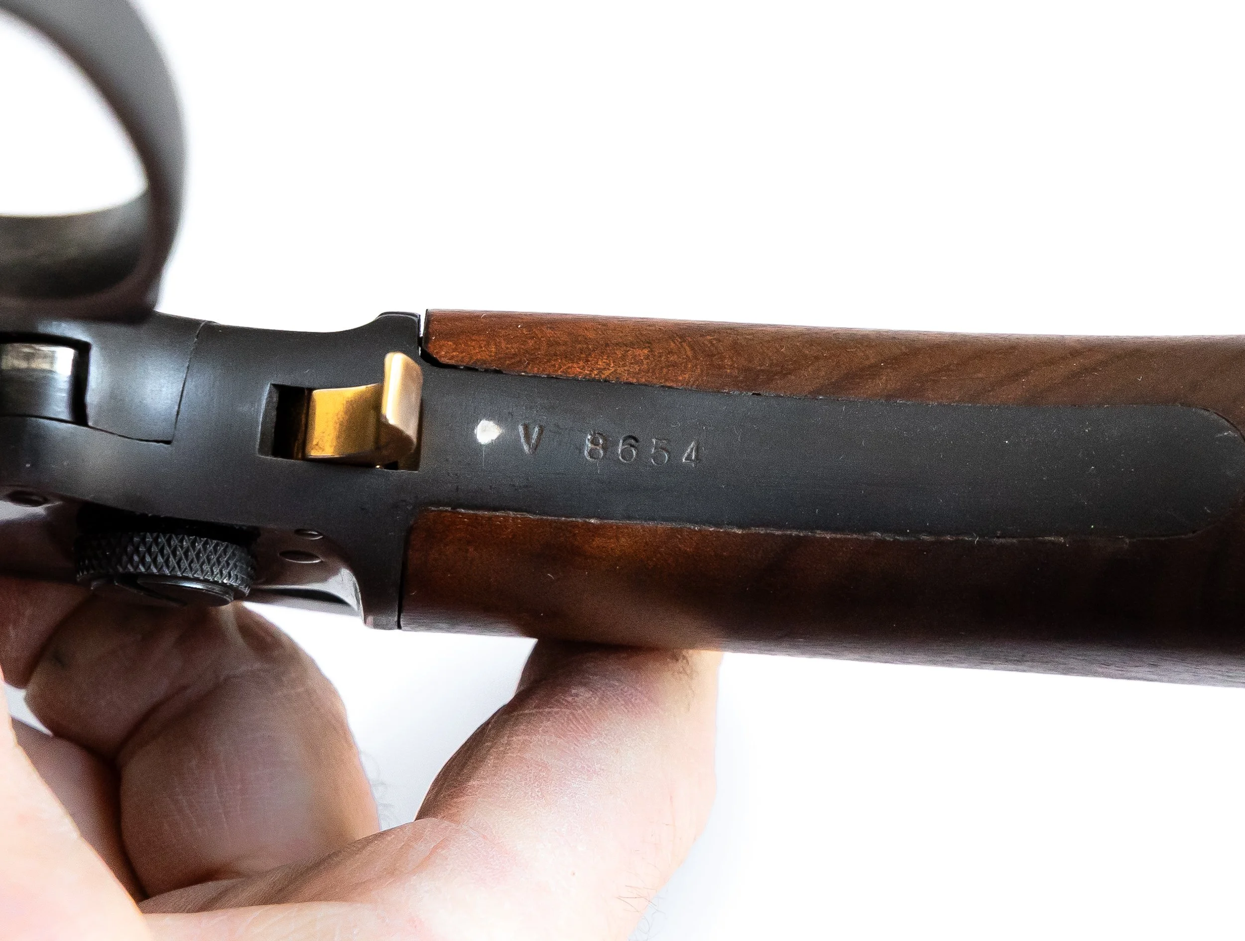 4 - Marlin Golden 39A, .22 long rifle, Serial #V8654, Man. 1961-62