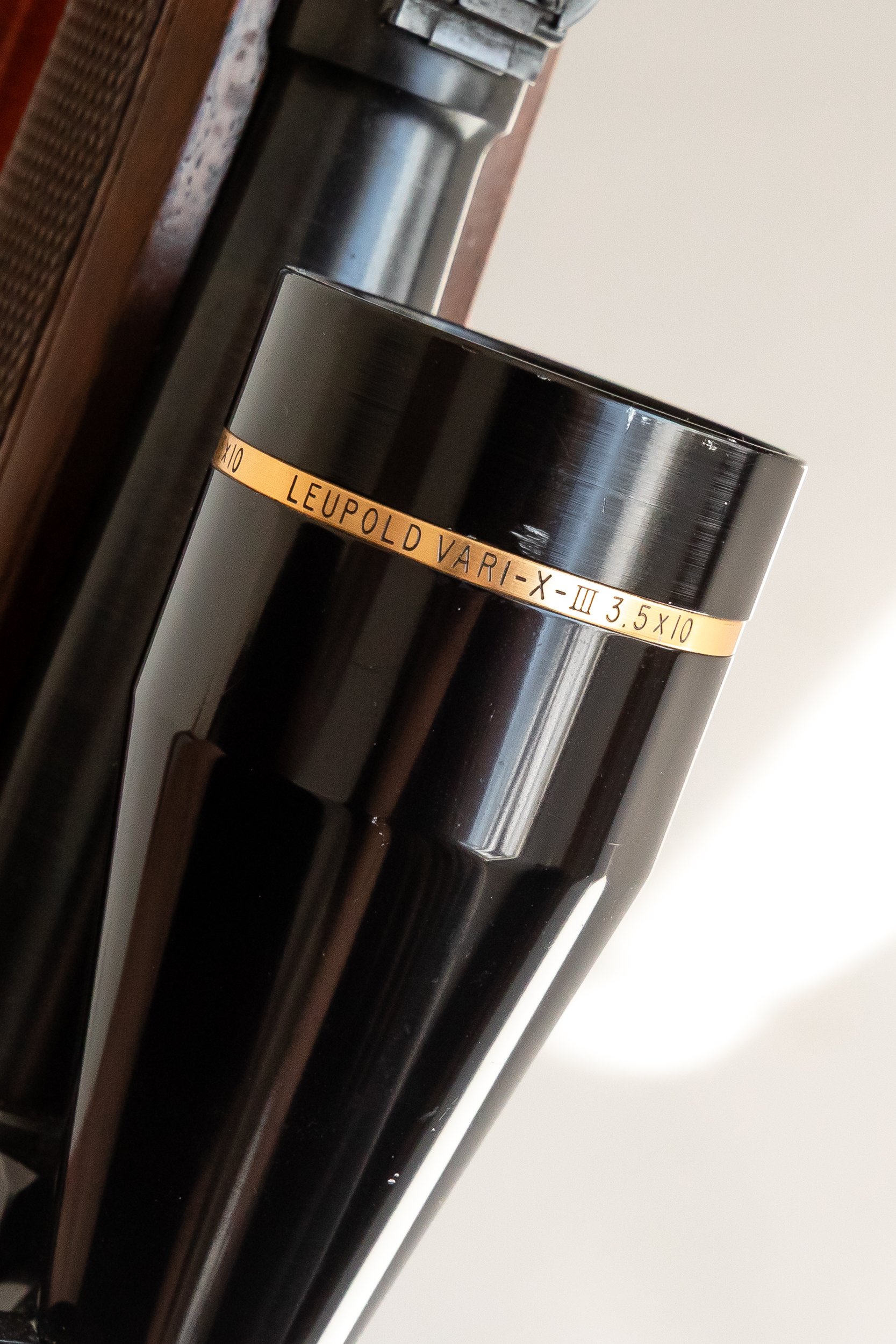 11 - Winchester Model 70, .30-06, Leupold 3.5x10 scope, gloss finish, Serial # 326377, Man. 1955