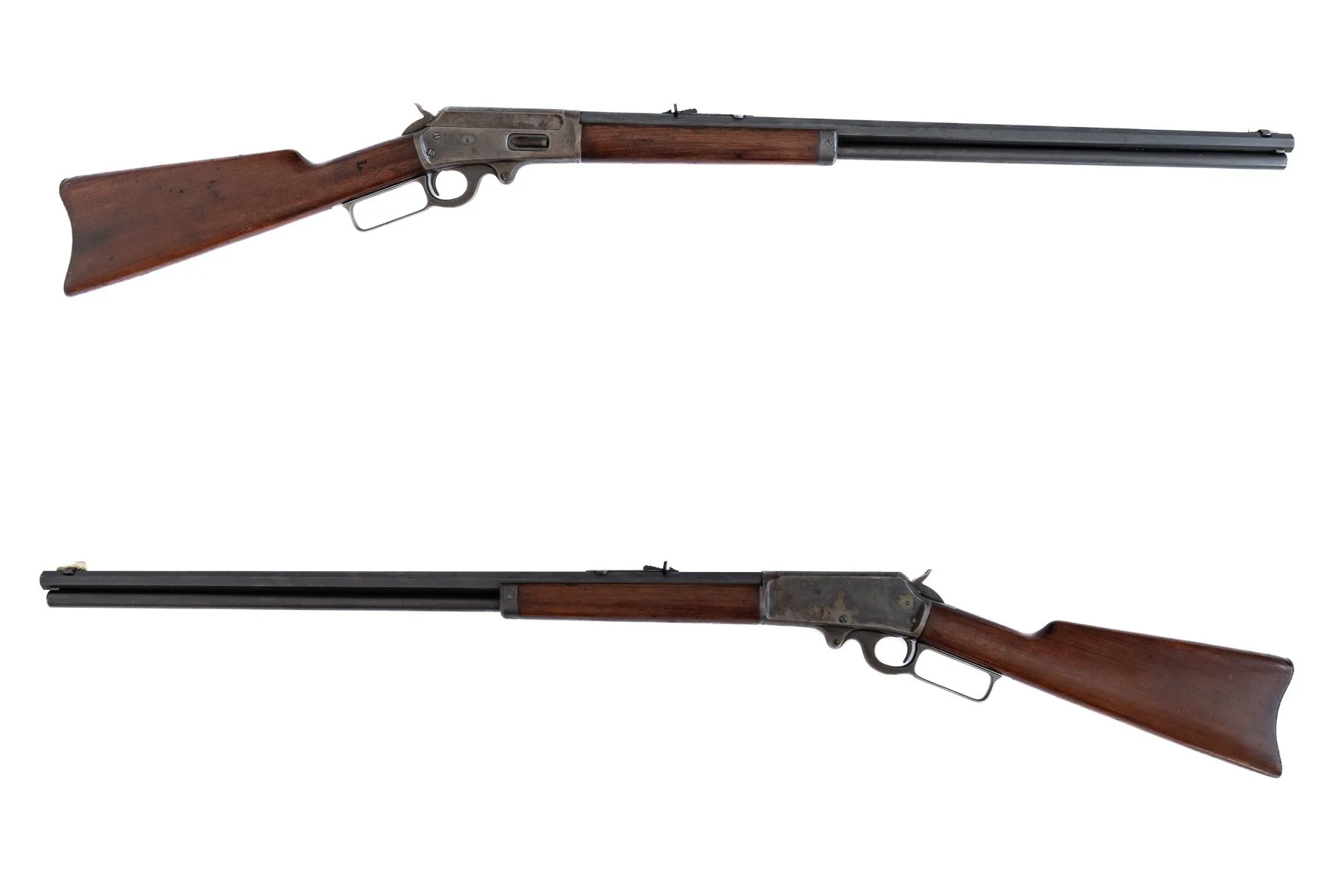 1- Marlin Model 1893, .30-30 cal., Man. 1906, Serial #329164, 26” inch octagon barrel, Original finish