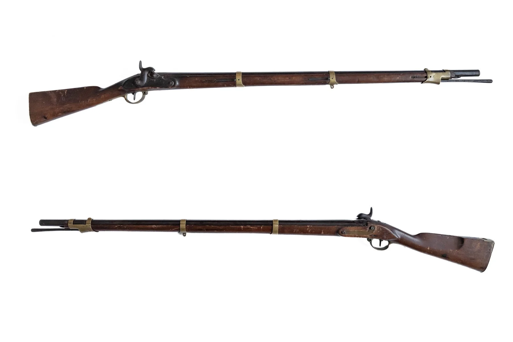 23 - Potsdam Musket (Smoothbore), made in 1835, Man. Germany 