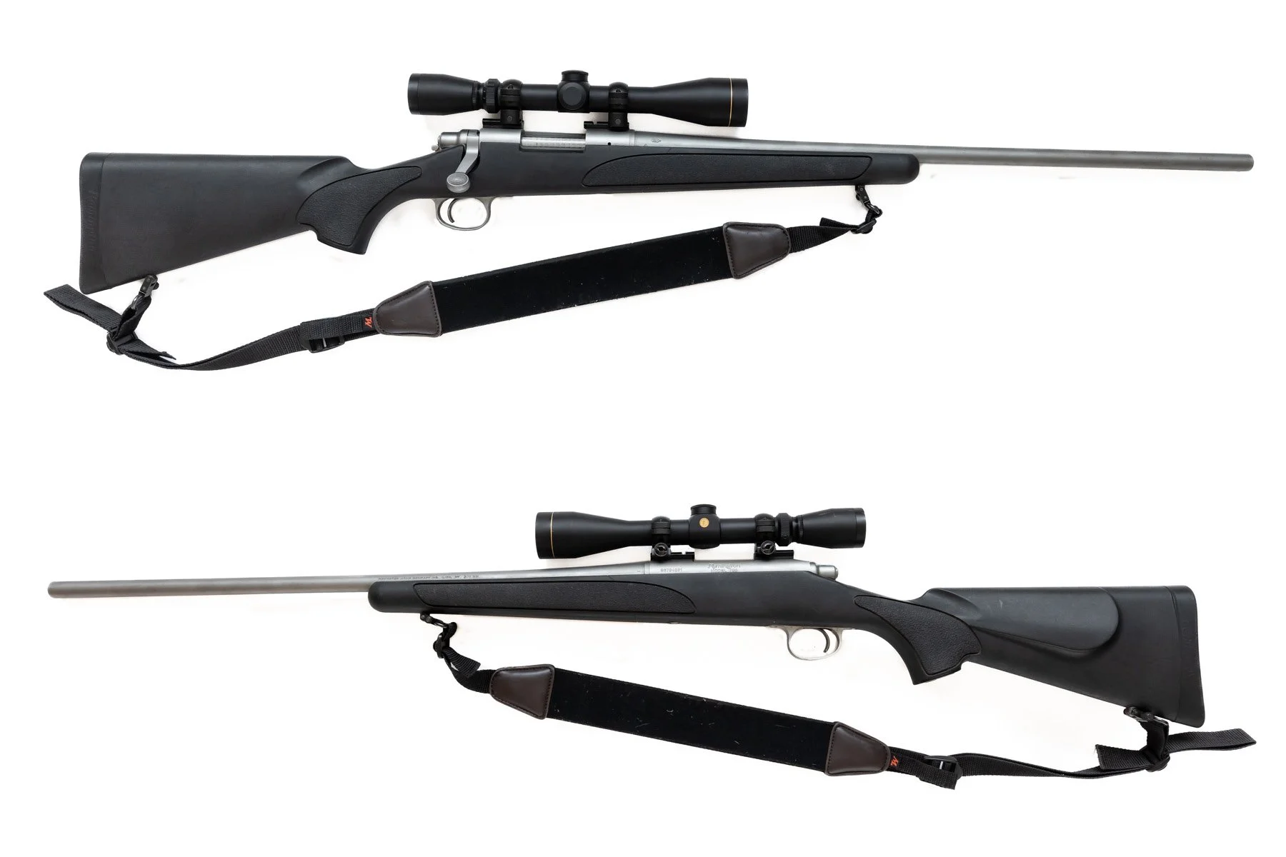 20 - Remington Model 700, .308 win., stainless steel, composite stock, Serial # S6794251, 3x9 Leupold scope