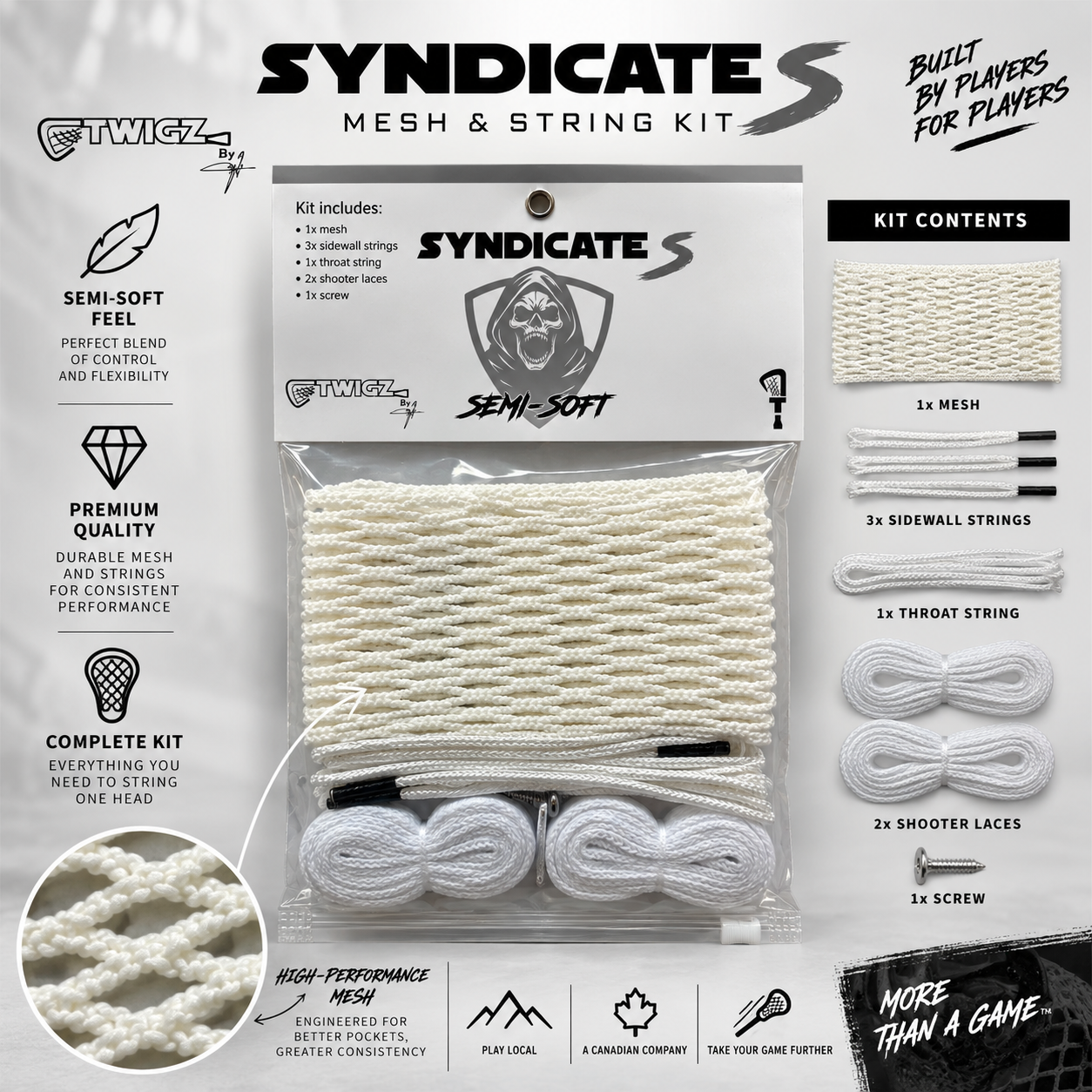 Syndicate Semi Soft Mesh Kit