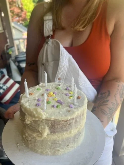 Lavender Earl Grey Cake