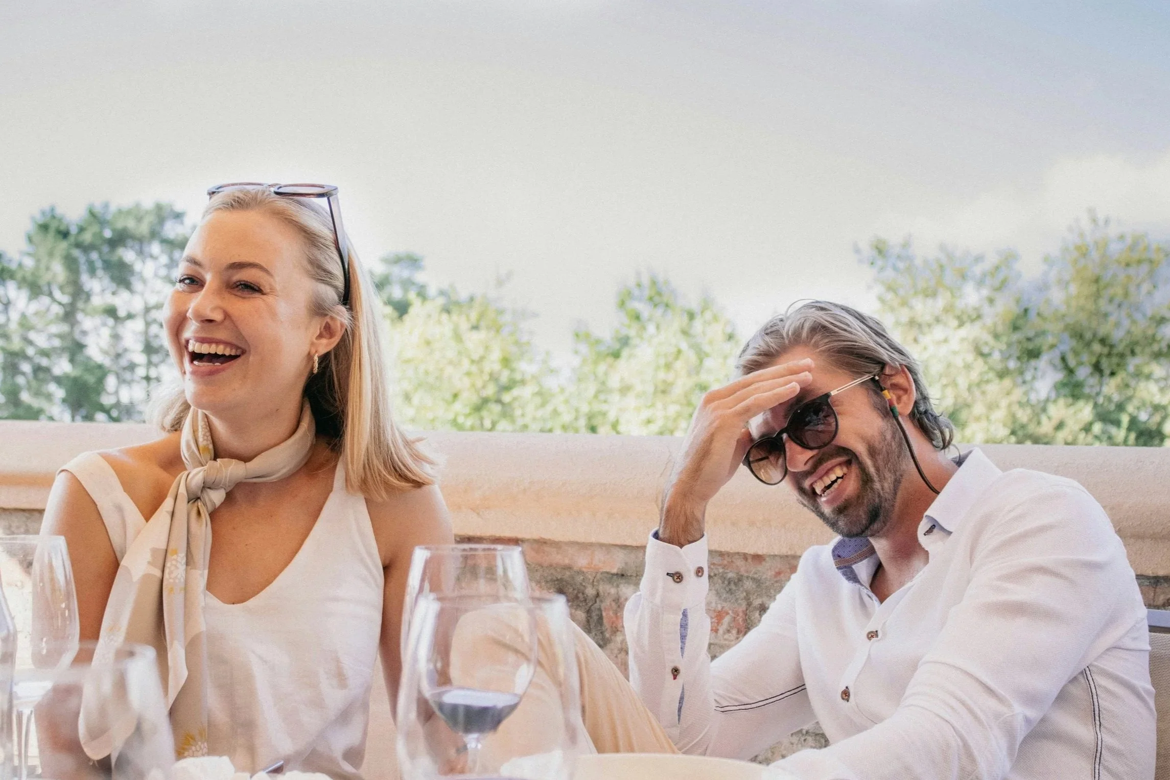 Guests enjoying Wine, Whisper & Song