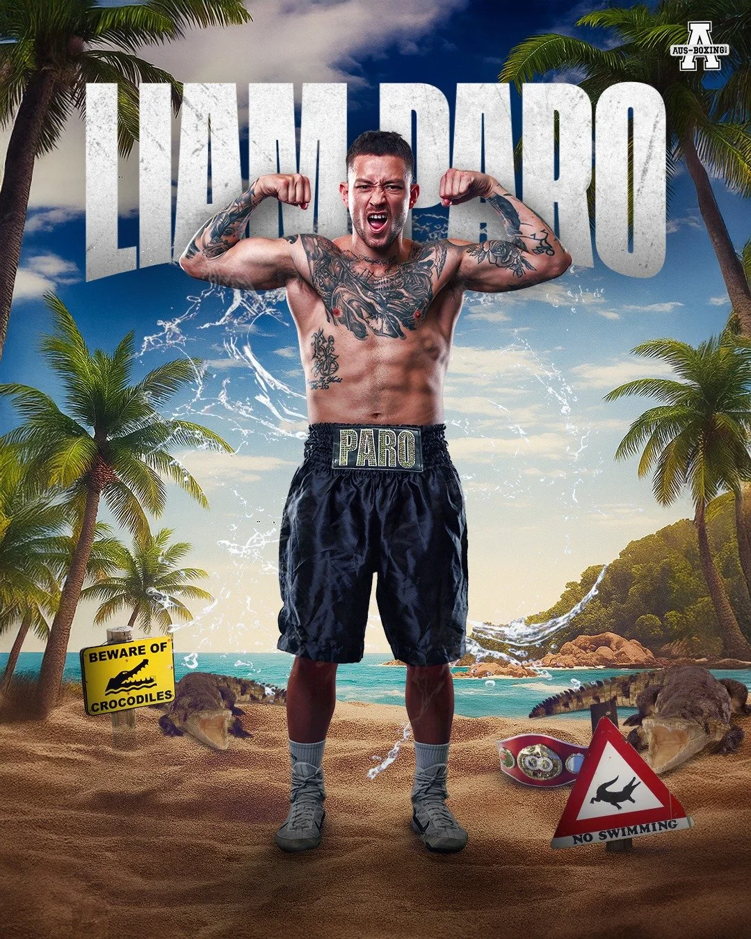 Recently with @ausboxing 🎨

#smsports