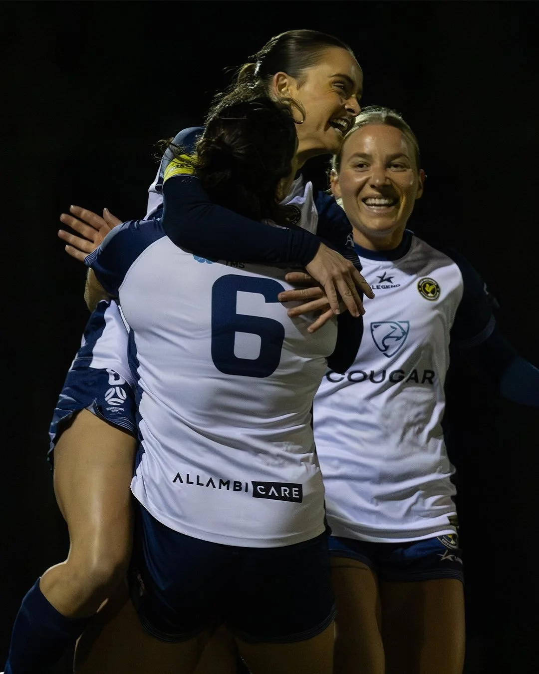 It was the Brooke Summers and Ani Jensen show last Friday night as the pair combined for all three of @lakemacquariecityfc&rsquo;s goals in a 3-3 draw against @newcastleolympicfc