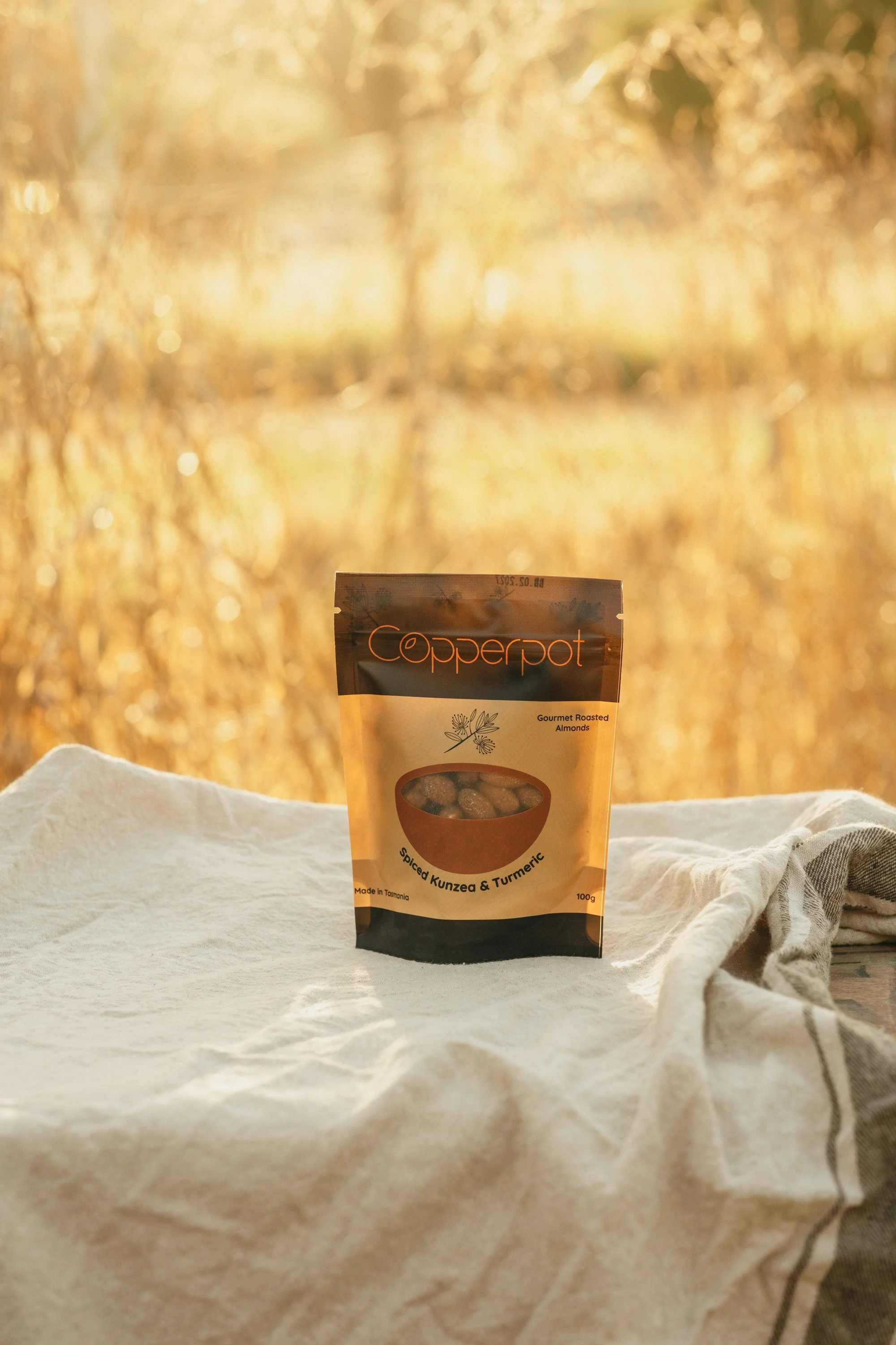 Copperpot - Kunzea and Turmeric Roasted Almonds