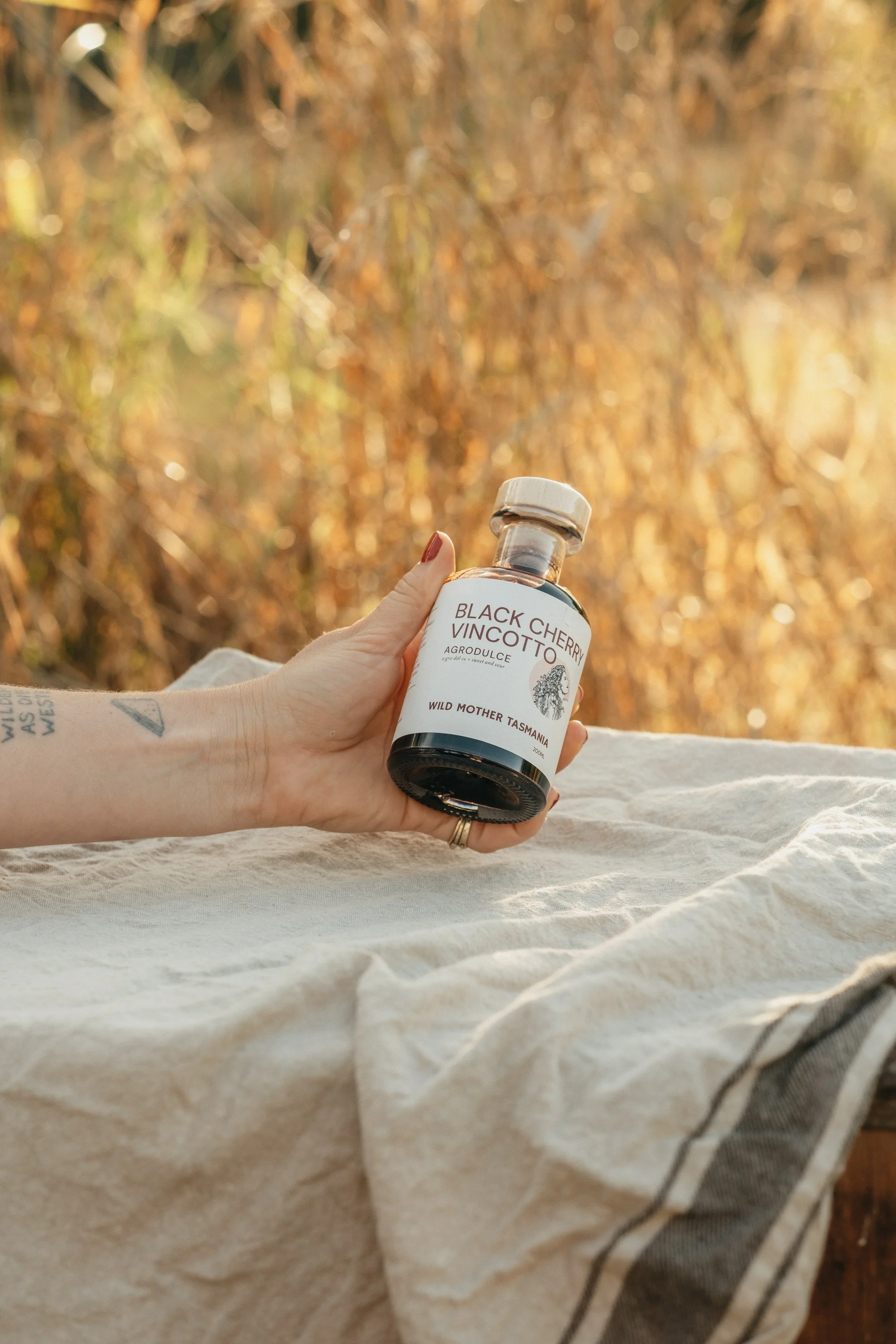 Wild Mother Tasmania - Black Cherry Vincotto