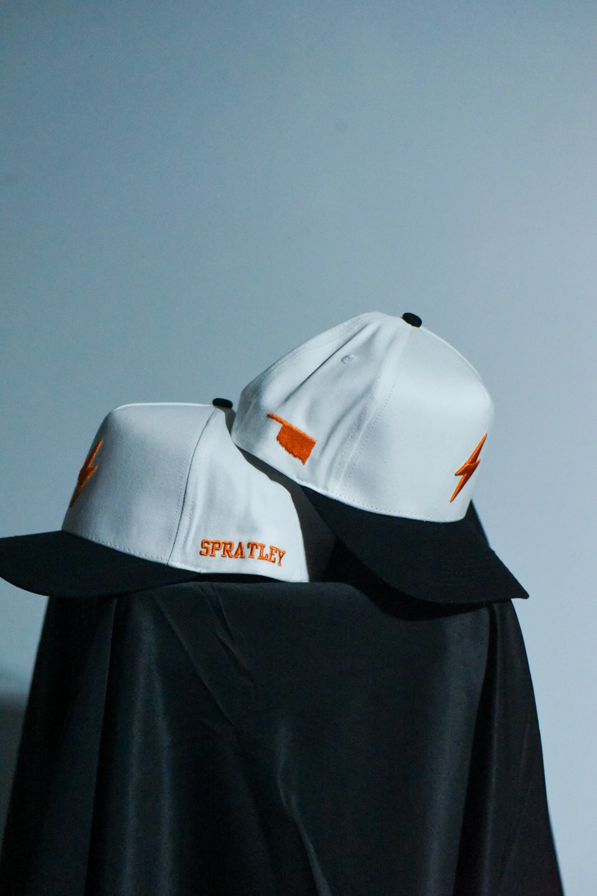 Black Lightning Bolt Hat