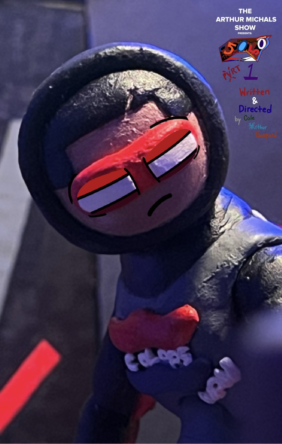 The Arthur Michals Show Presents: 50/50 Part 1 - The First 3 Scenes (Stop Motion Short Film)