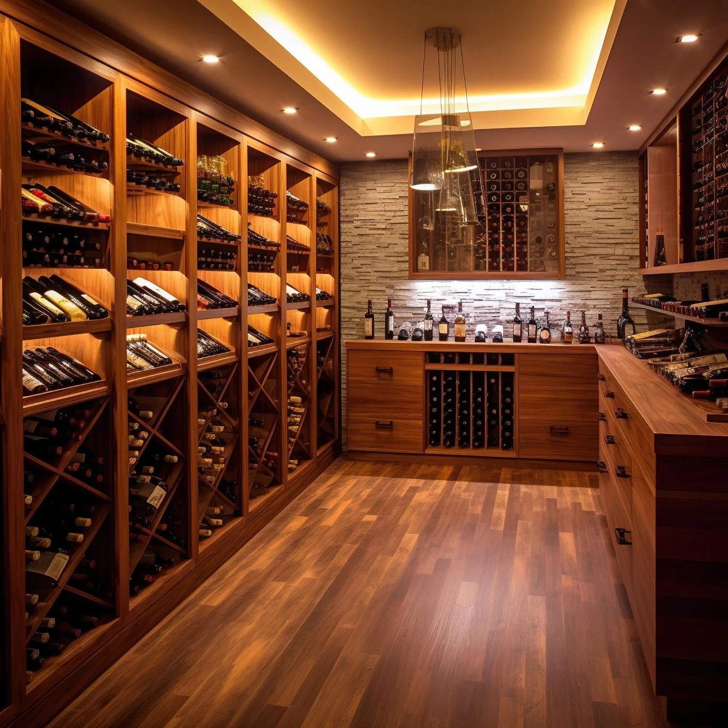 Modern Winery Tasting Room