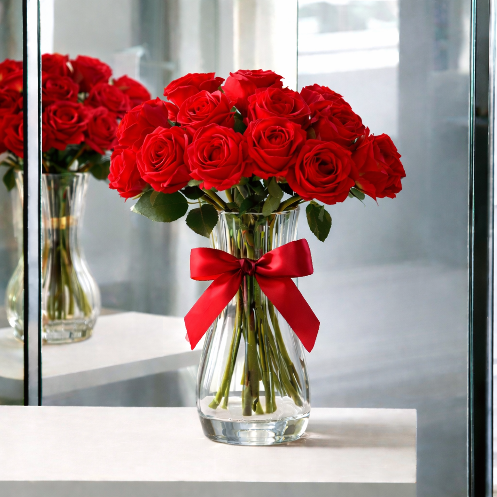 Blush & Bloom in a Vase