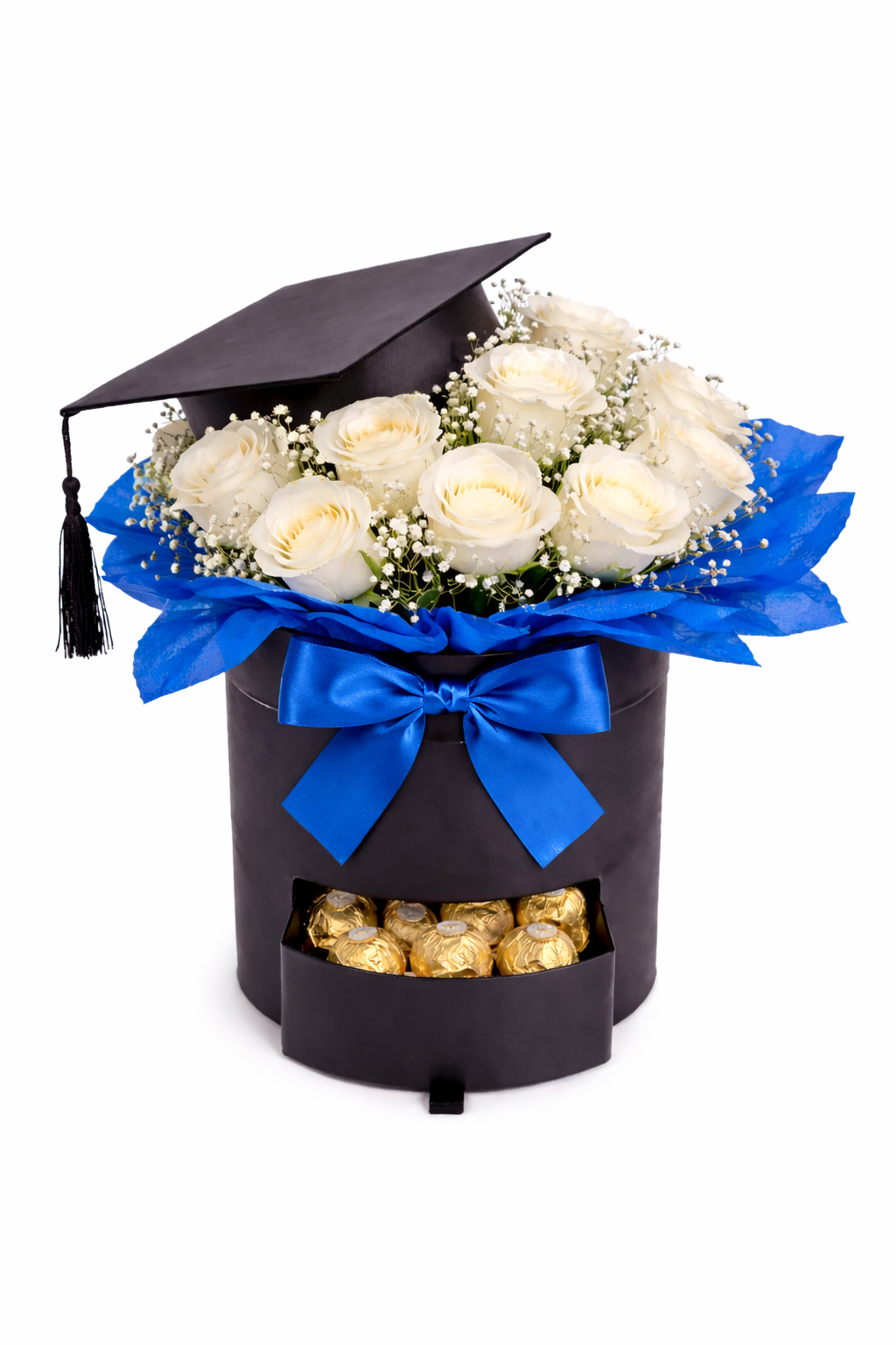 Graduation gift with roses and chocolates.png
