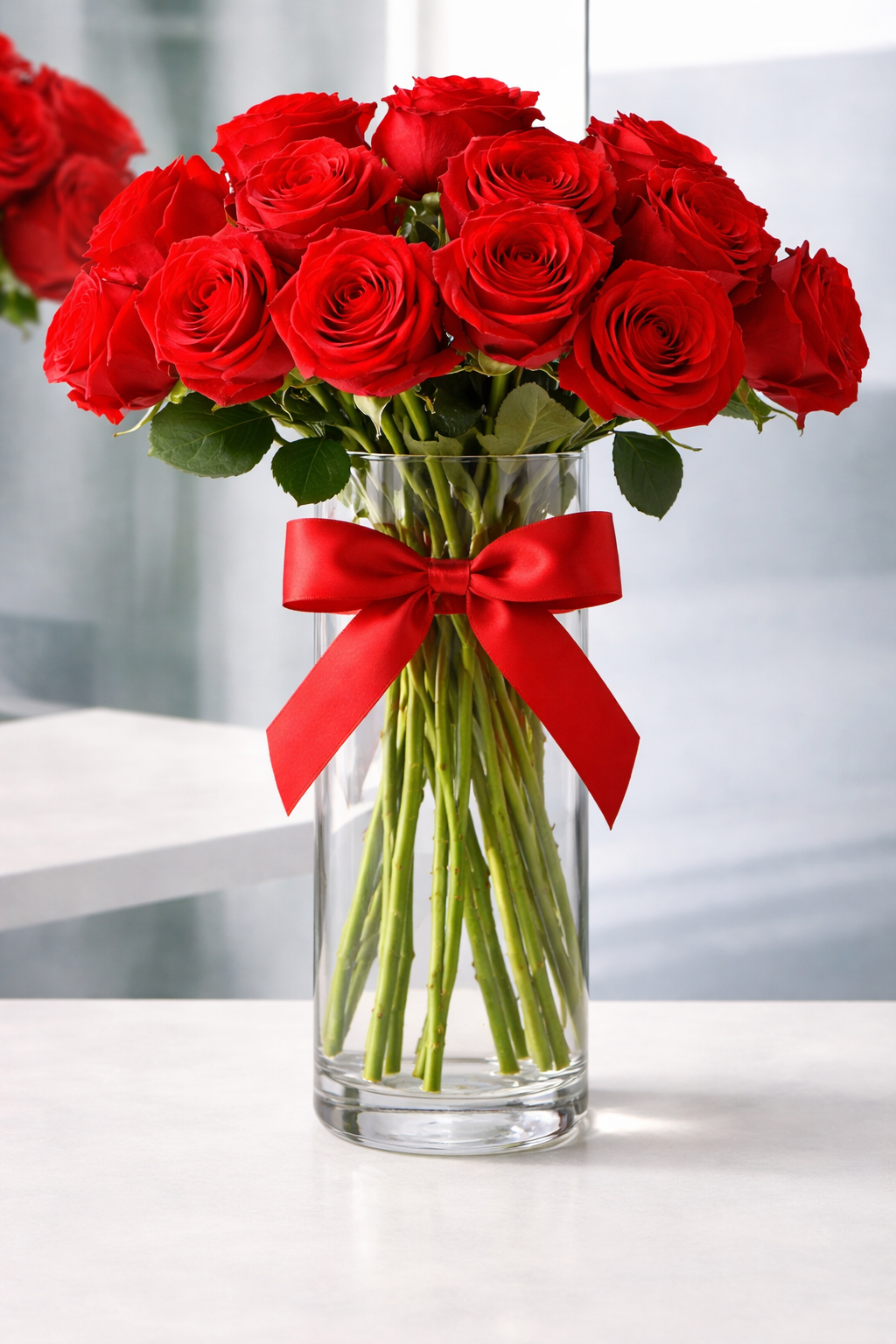 Blush & Bloom in a Vase