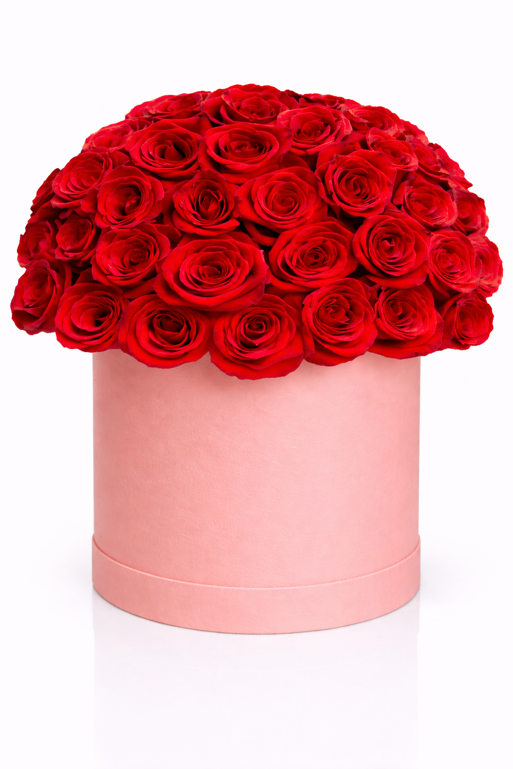 Signature Floral Box red roses salmon pink box.png