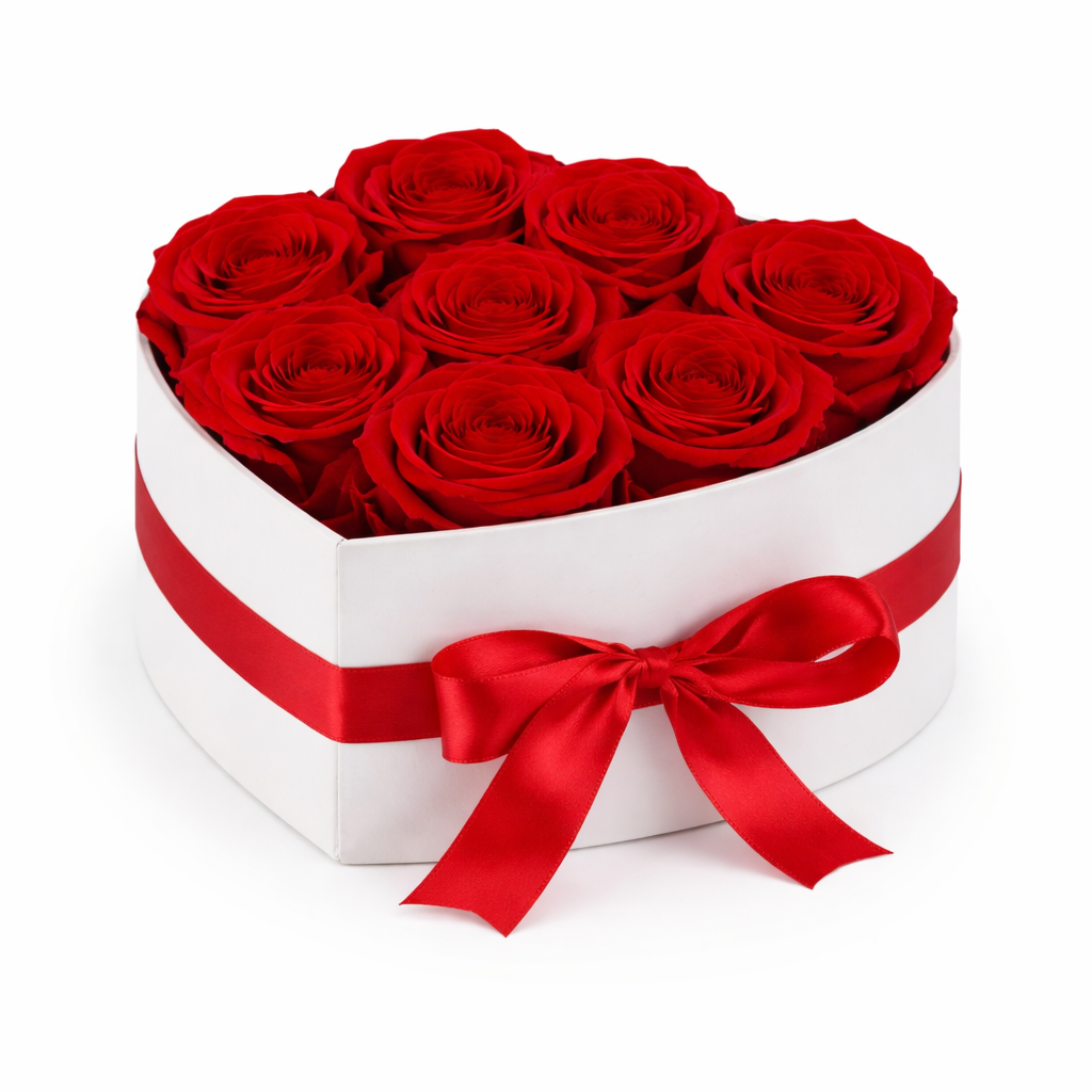 Small white heart box forever artificial.png