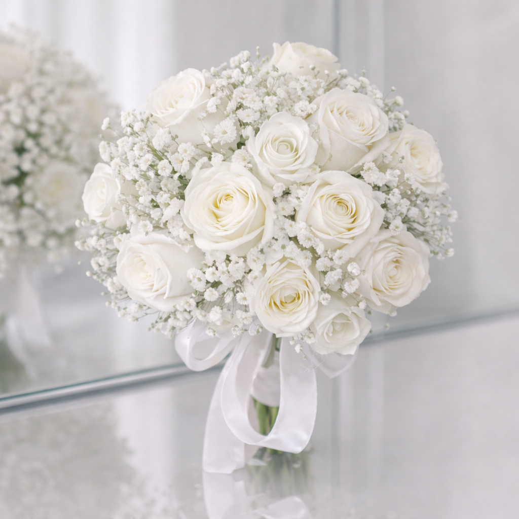 Classic Bridal Rose Bouquet