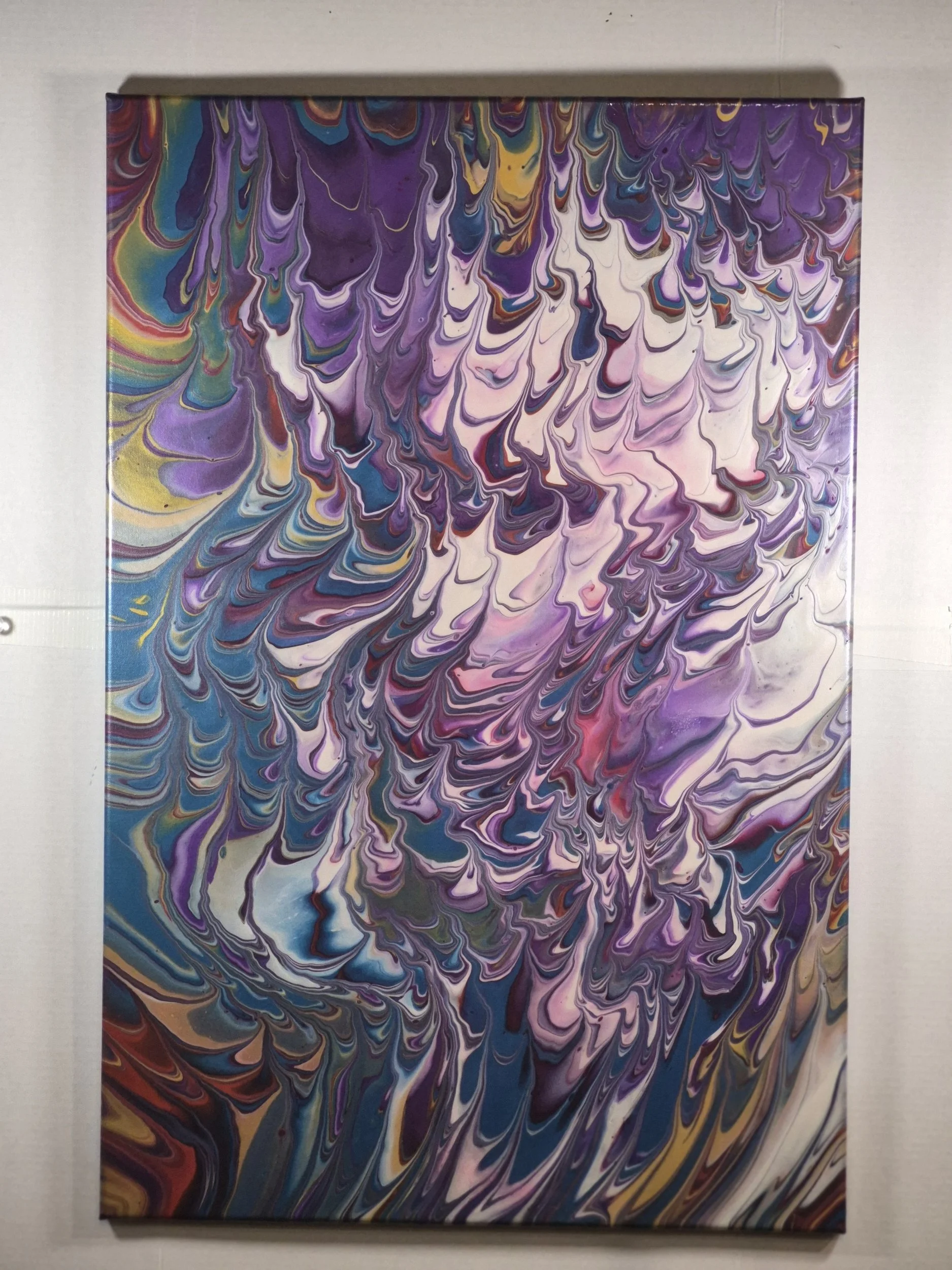 Swirl Symphony Abstract Canvas Art