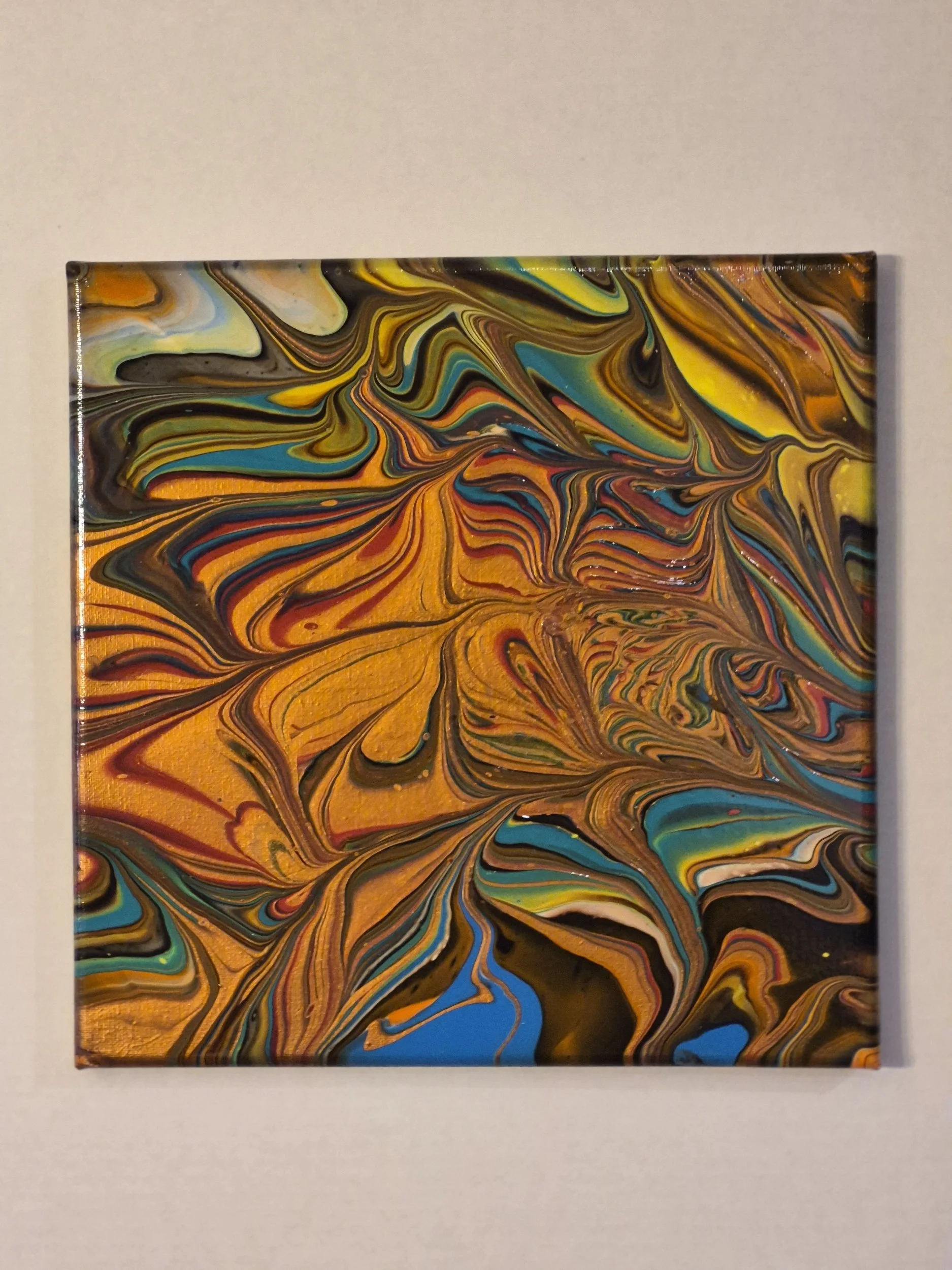 Vibrant Abstract Canvas Art