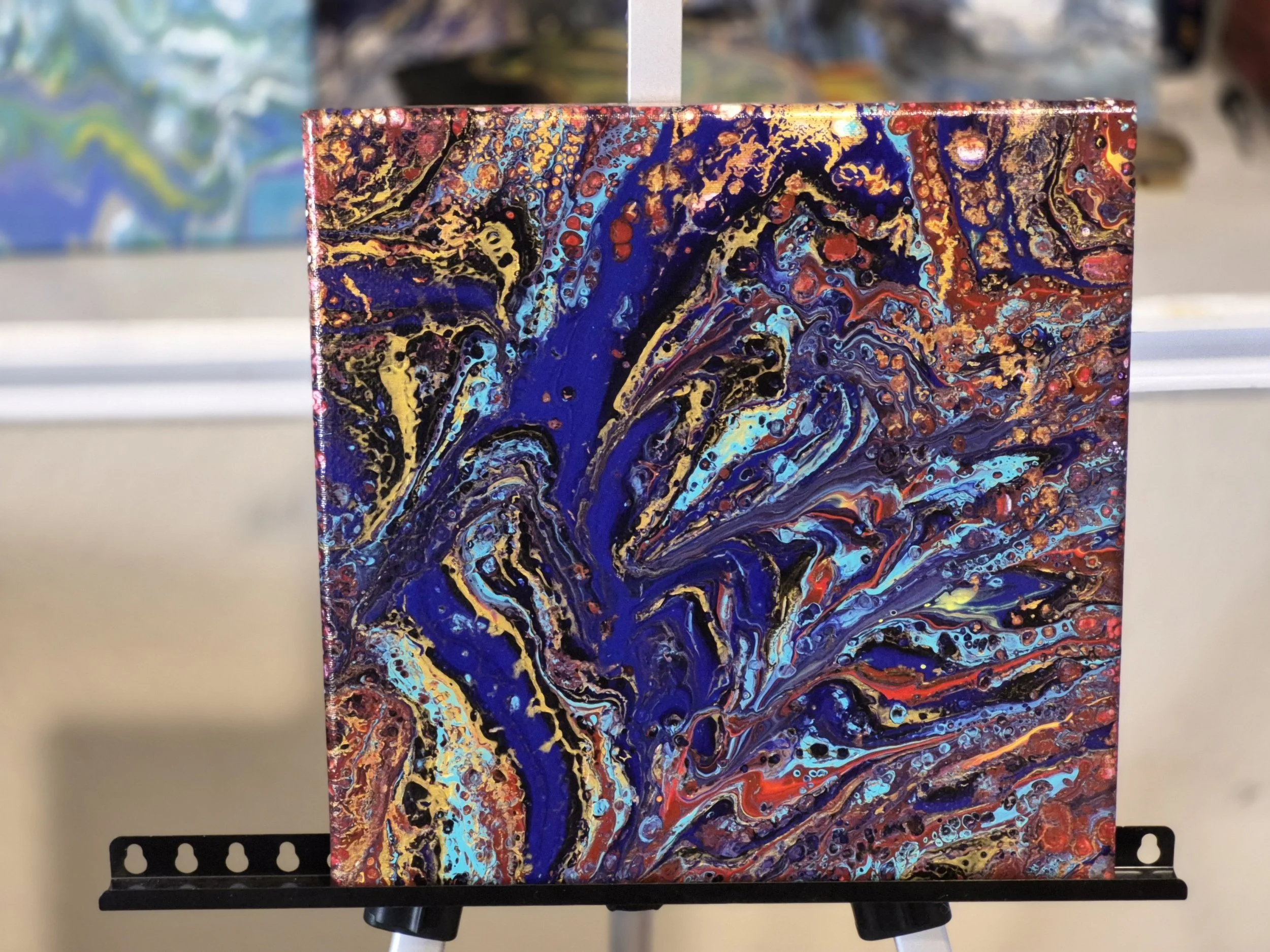 Vibrant Abstract Canvas Art