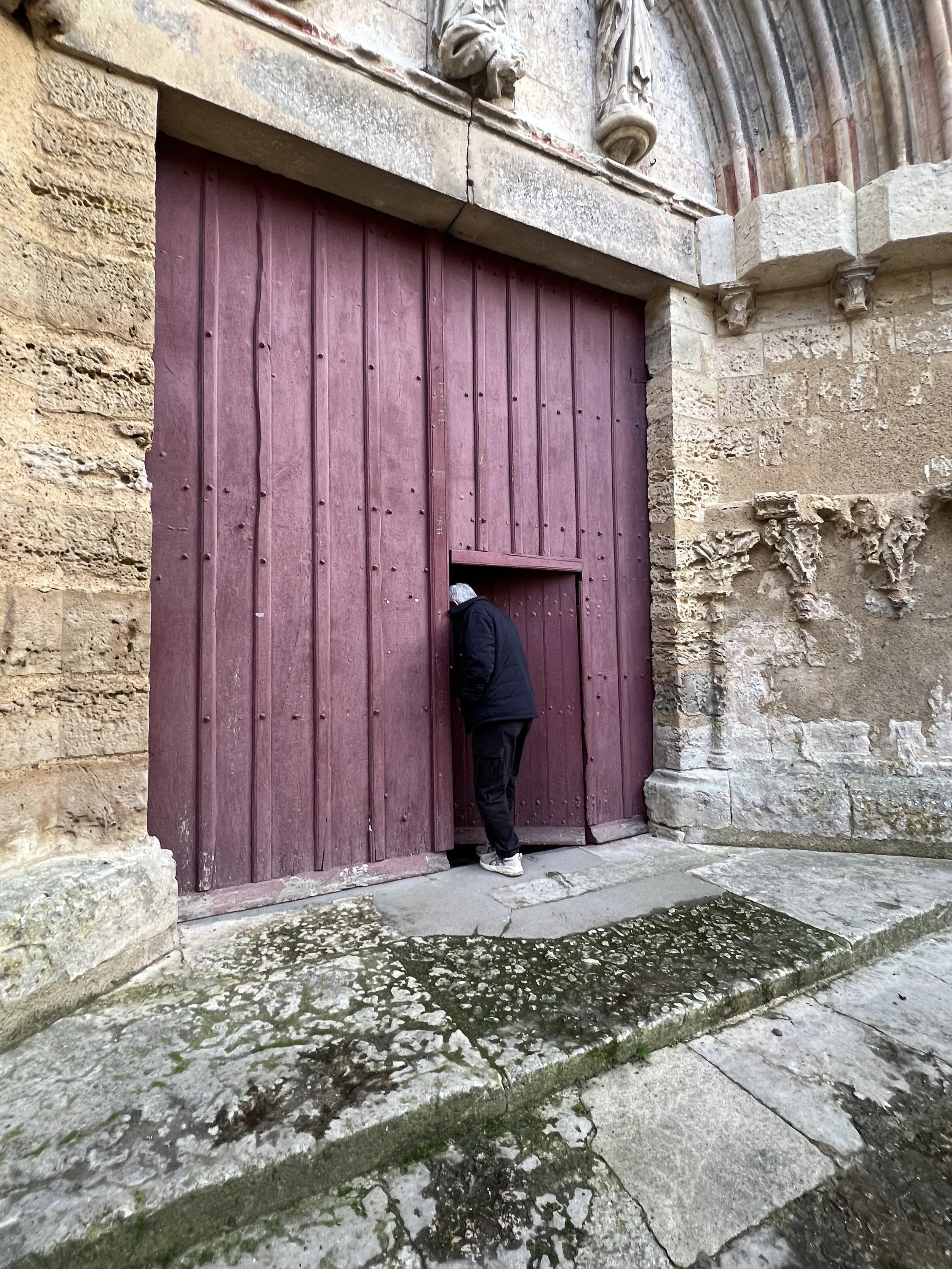 Entering the Gothic Church