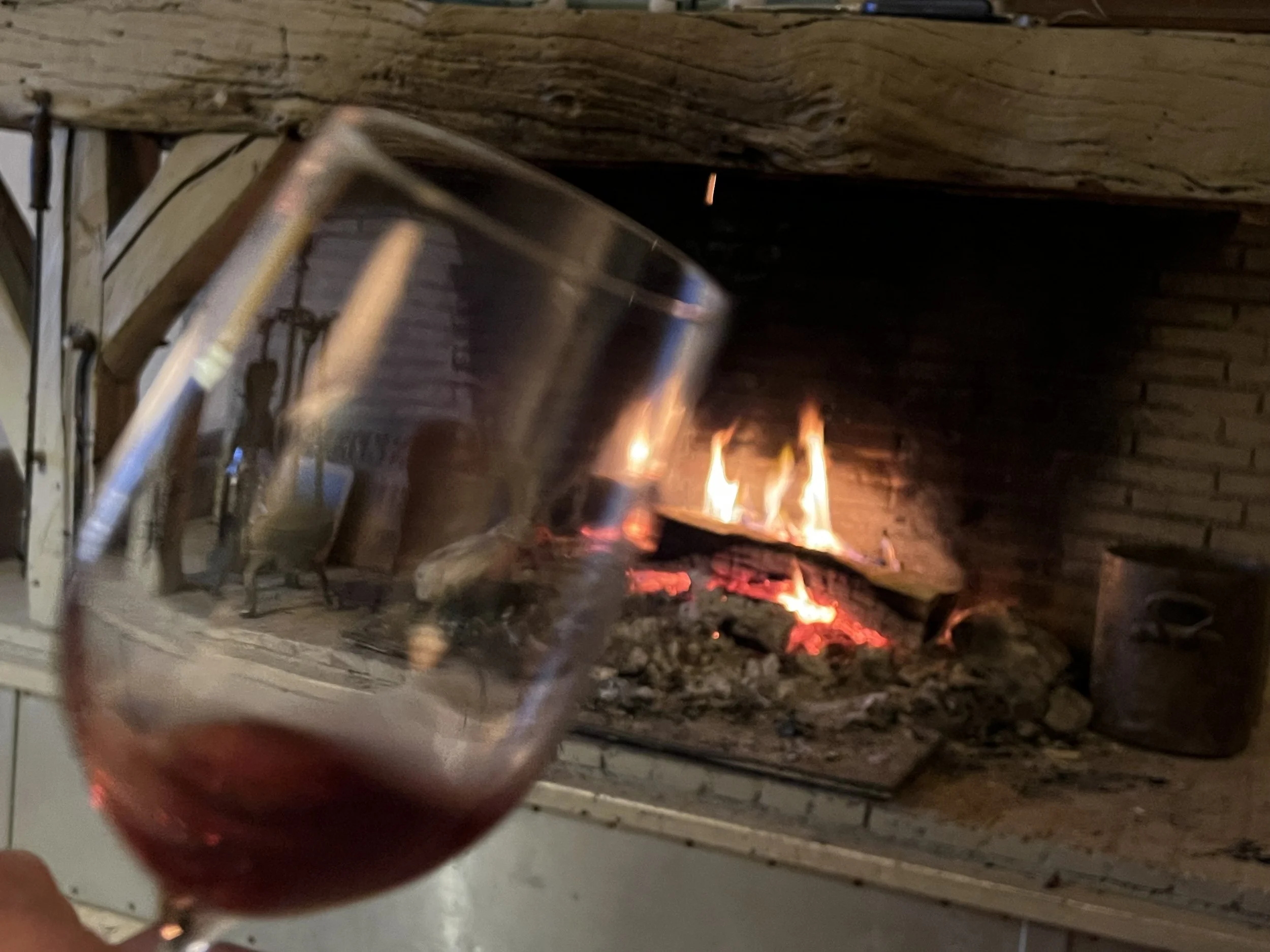 ... With a Glass of Wine