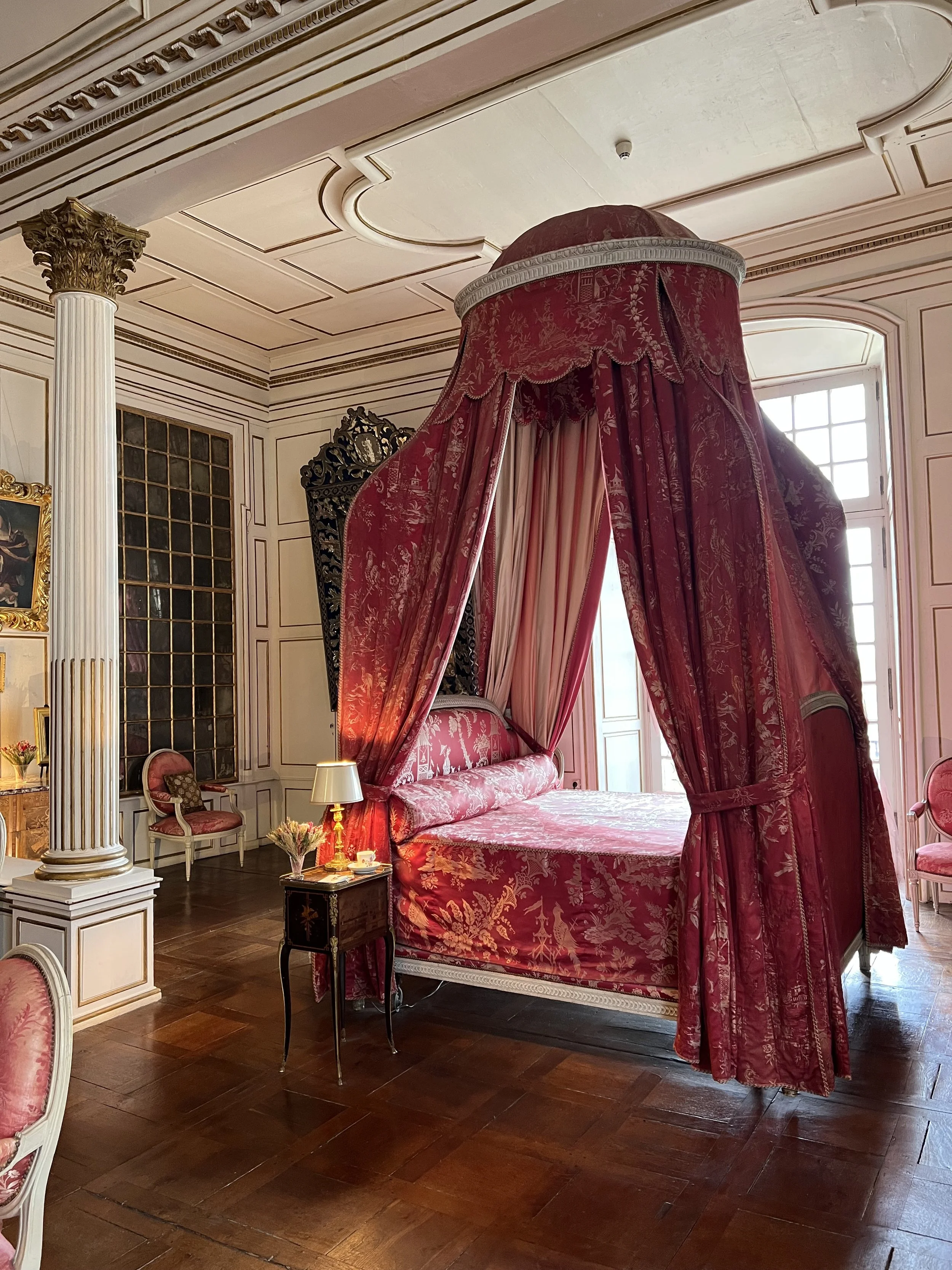 The King's bed and chambers in case he came to visit...