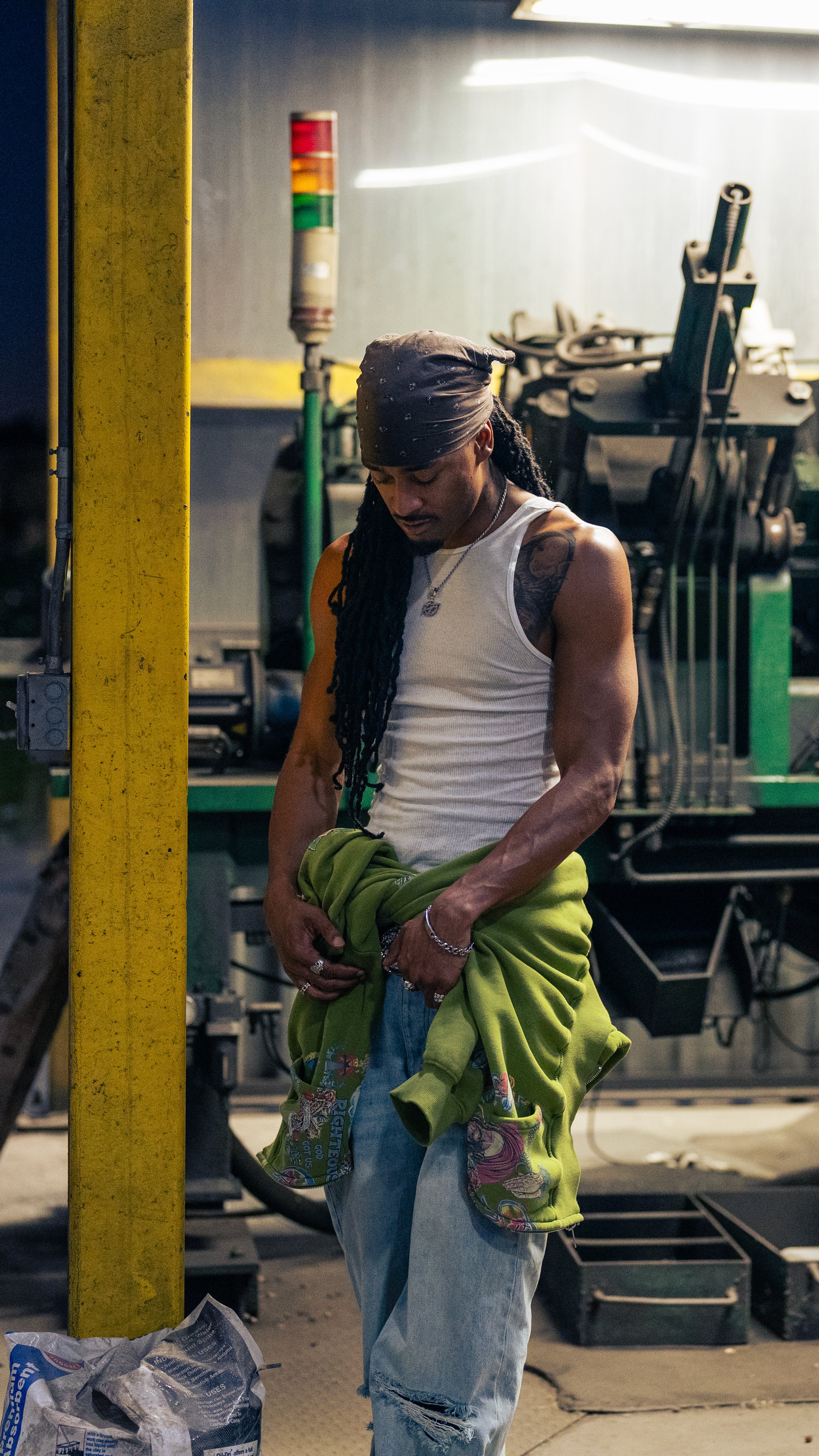 Zae France for "Let Me" Visualizer • Directed by Sxream • Photographed by Ethan Snipes