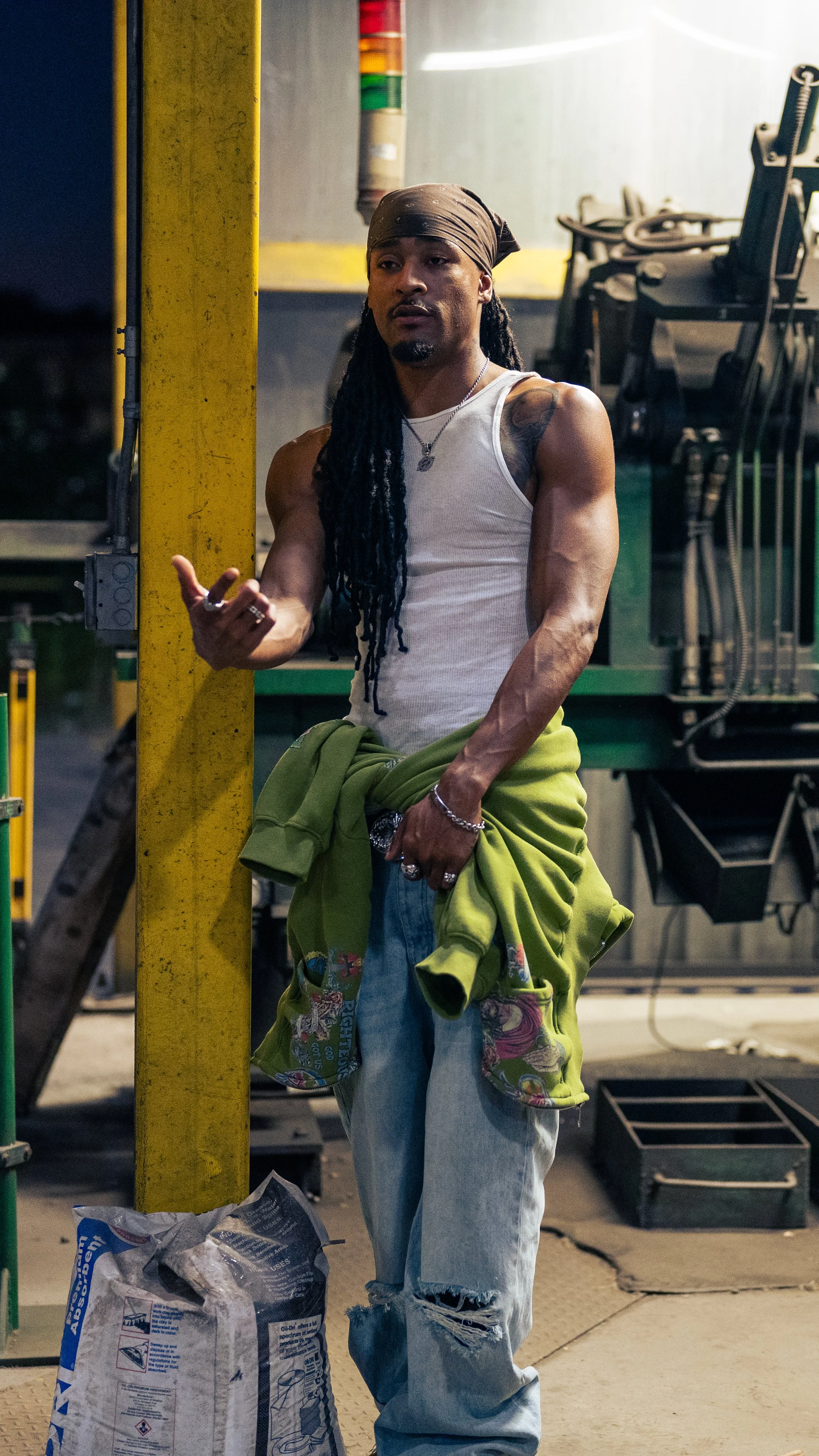 Zae France for "Let Me" Visualizer • Directed by Sxream • Photographed by Ethan Snipes