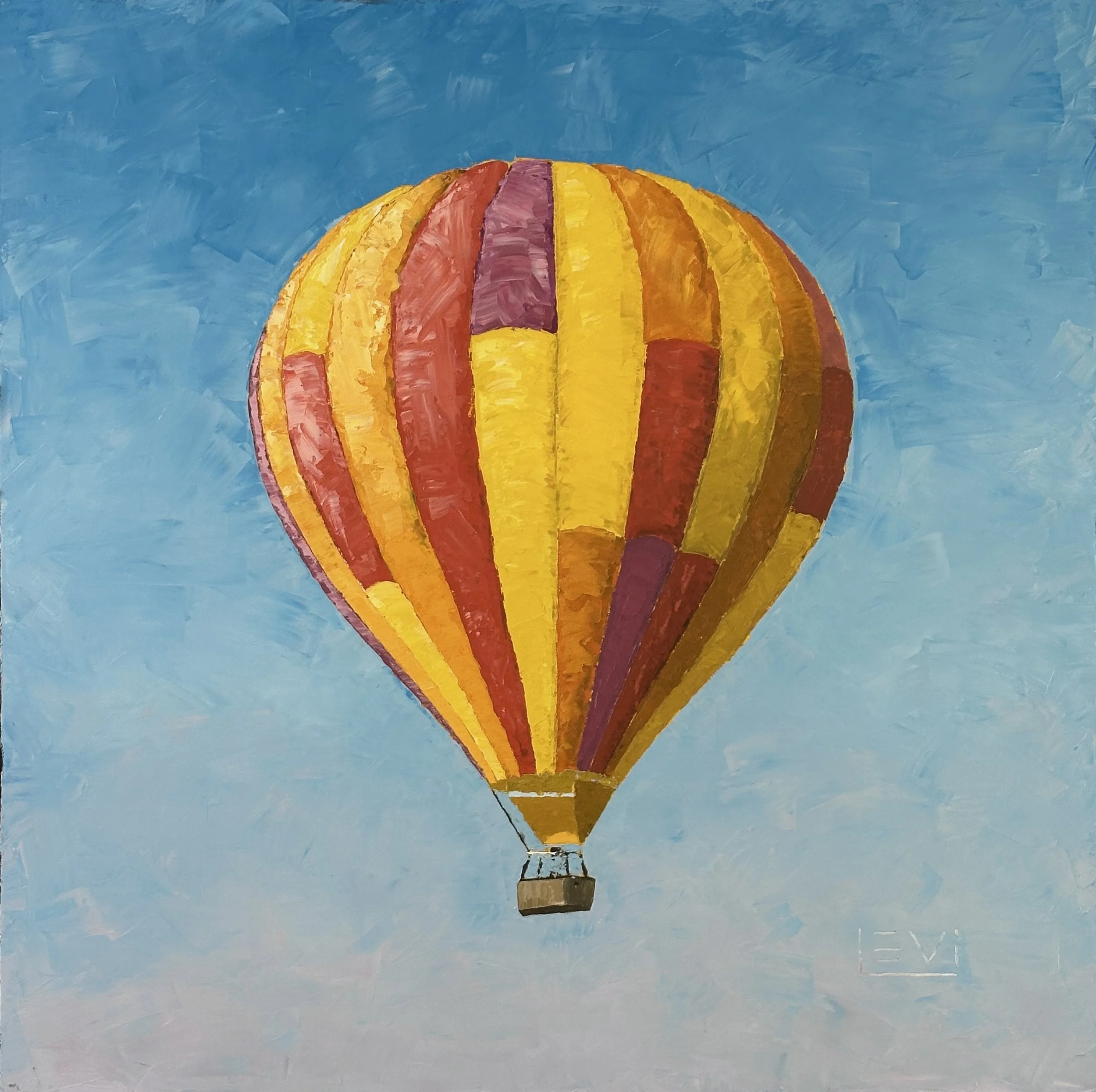 Up up and away - 
Kedai Makan - 36×36” Oil