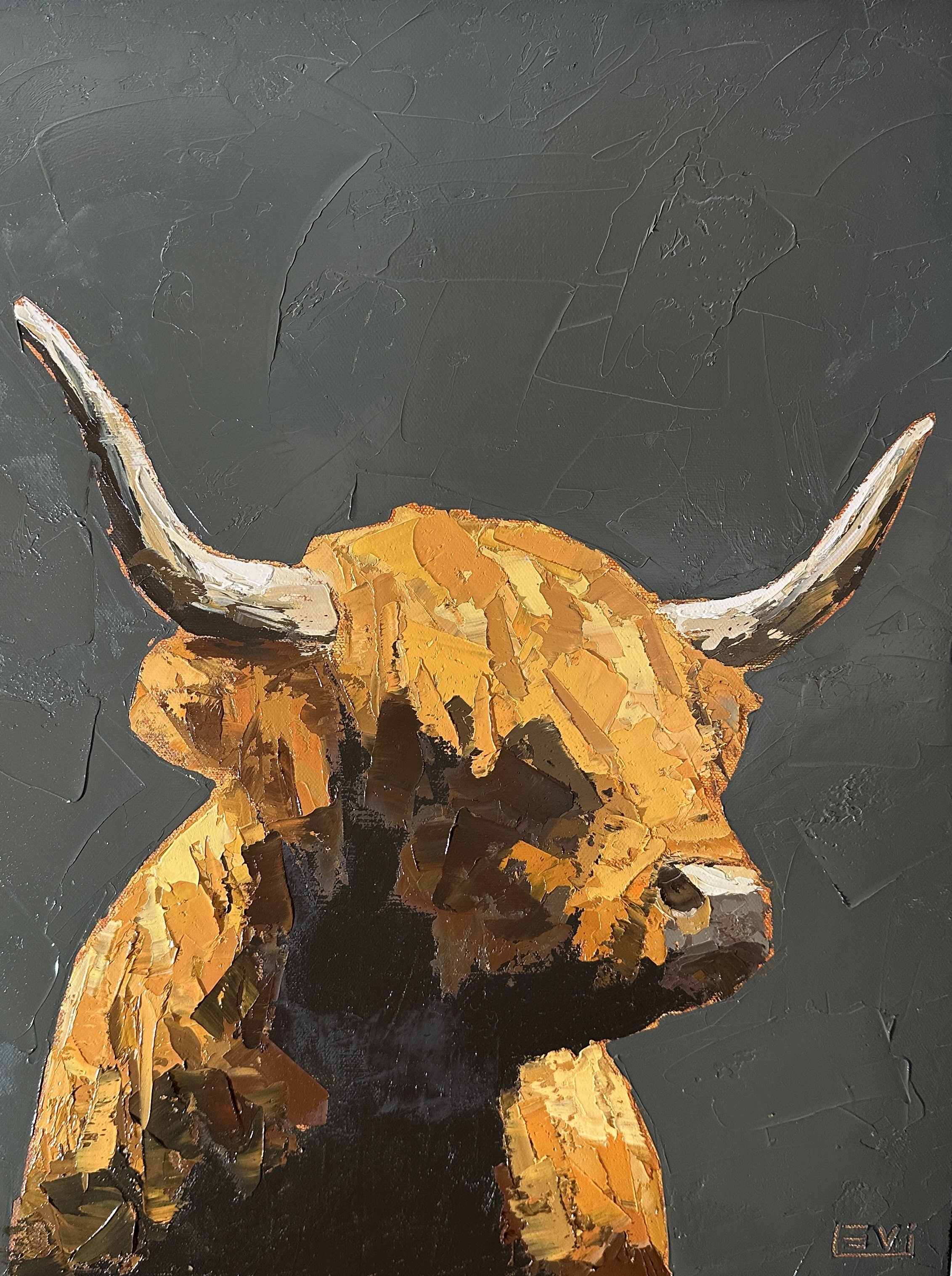 Shaggy - SOLD - 
Artist’s Studio - 16×20” Oil