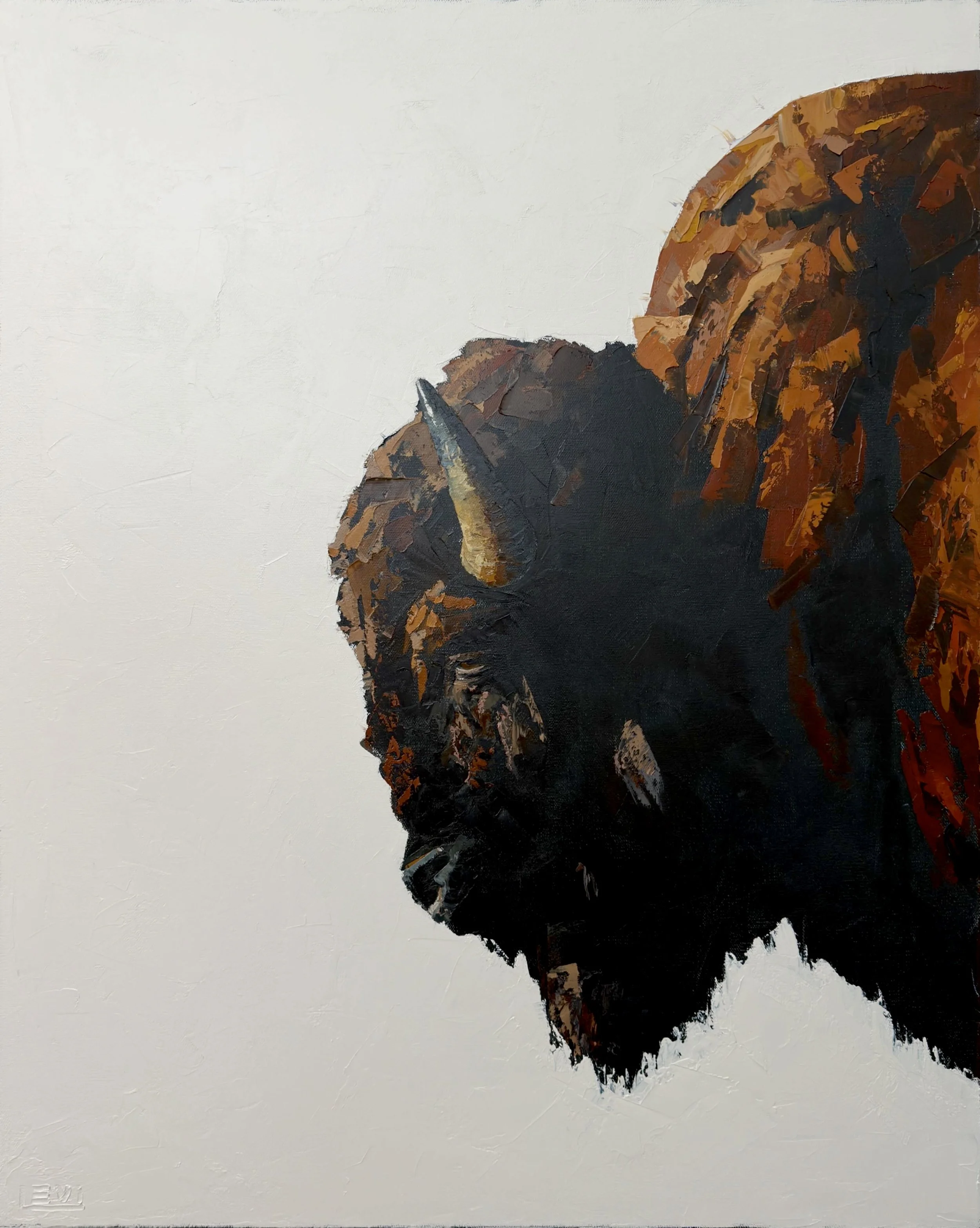 King of the hill - 
Aspen Emporium - 24×30” Oil