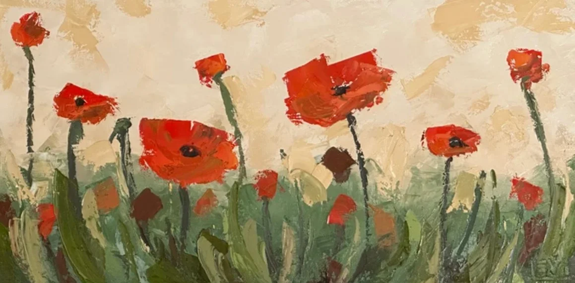 In Bloom - 
Loca Art - 10×20” Oil