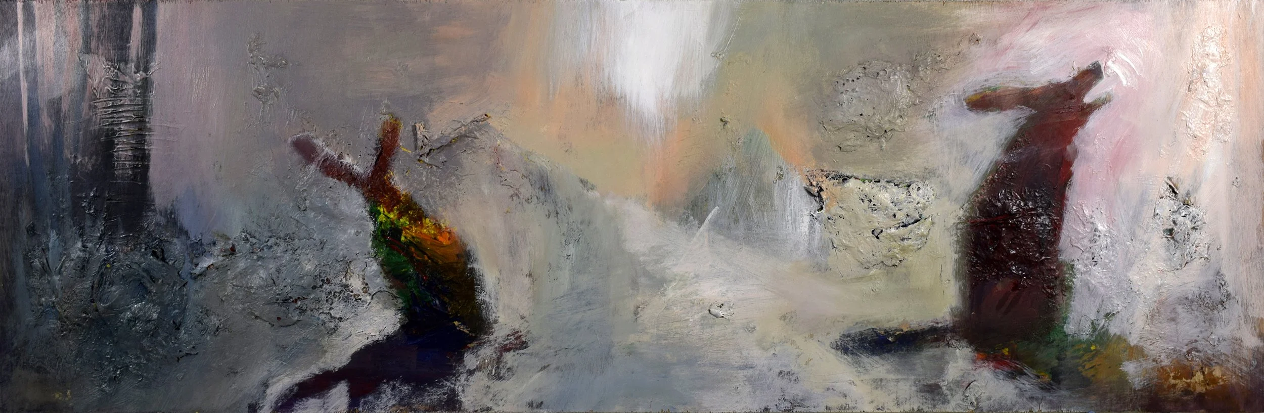 Martian Pyramid Controversy, ©2021
Acrylic on Wood Panel
40" H X 42" W