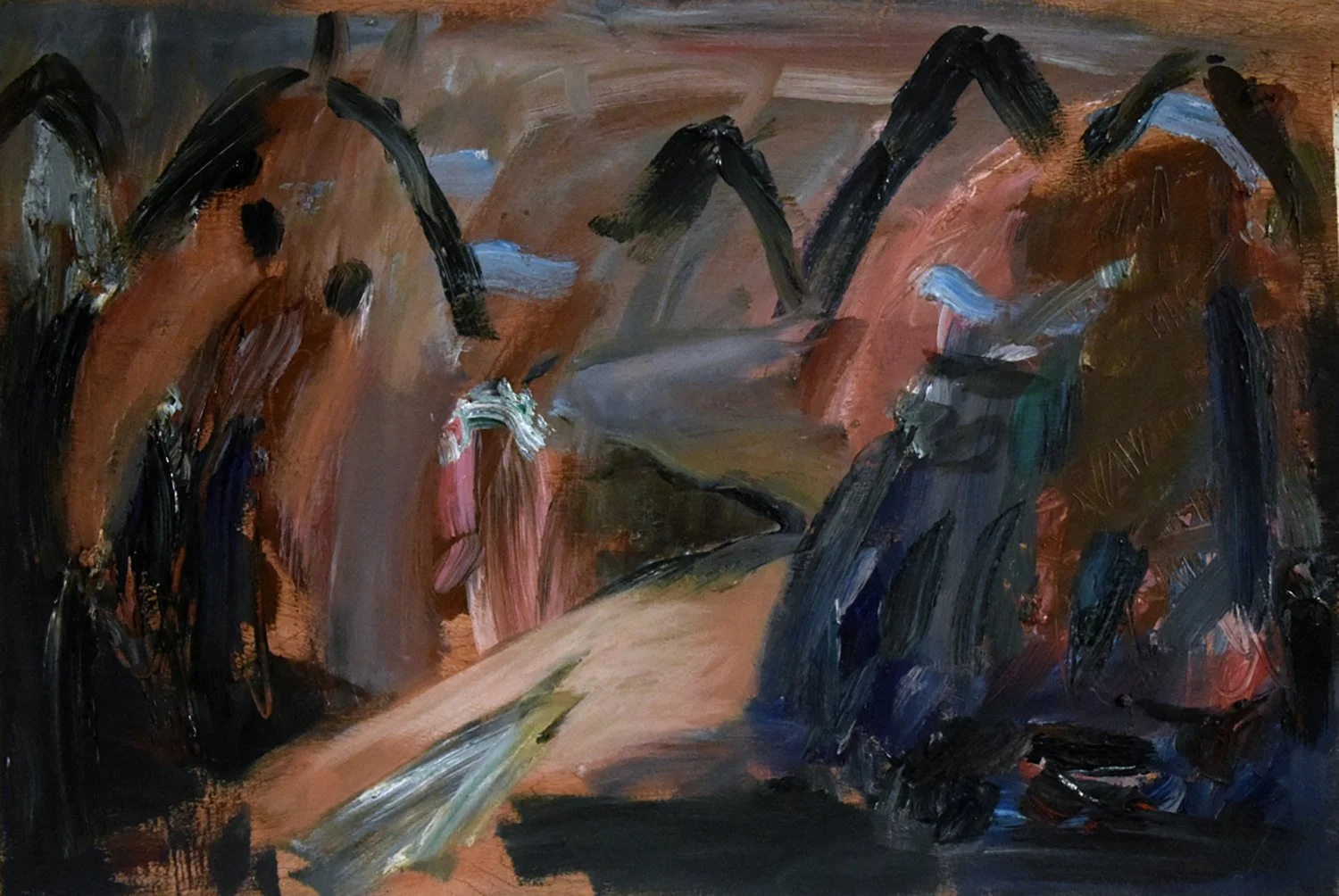 Precipice, ©2017
Acrylic on Wood Panel
21 1/4” H x 31 3/8” W
$5,000.00