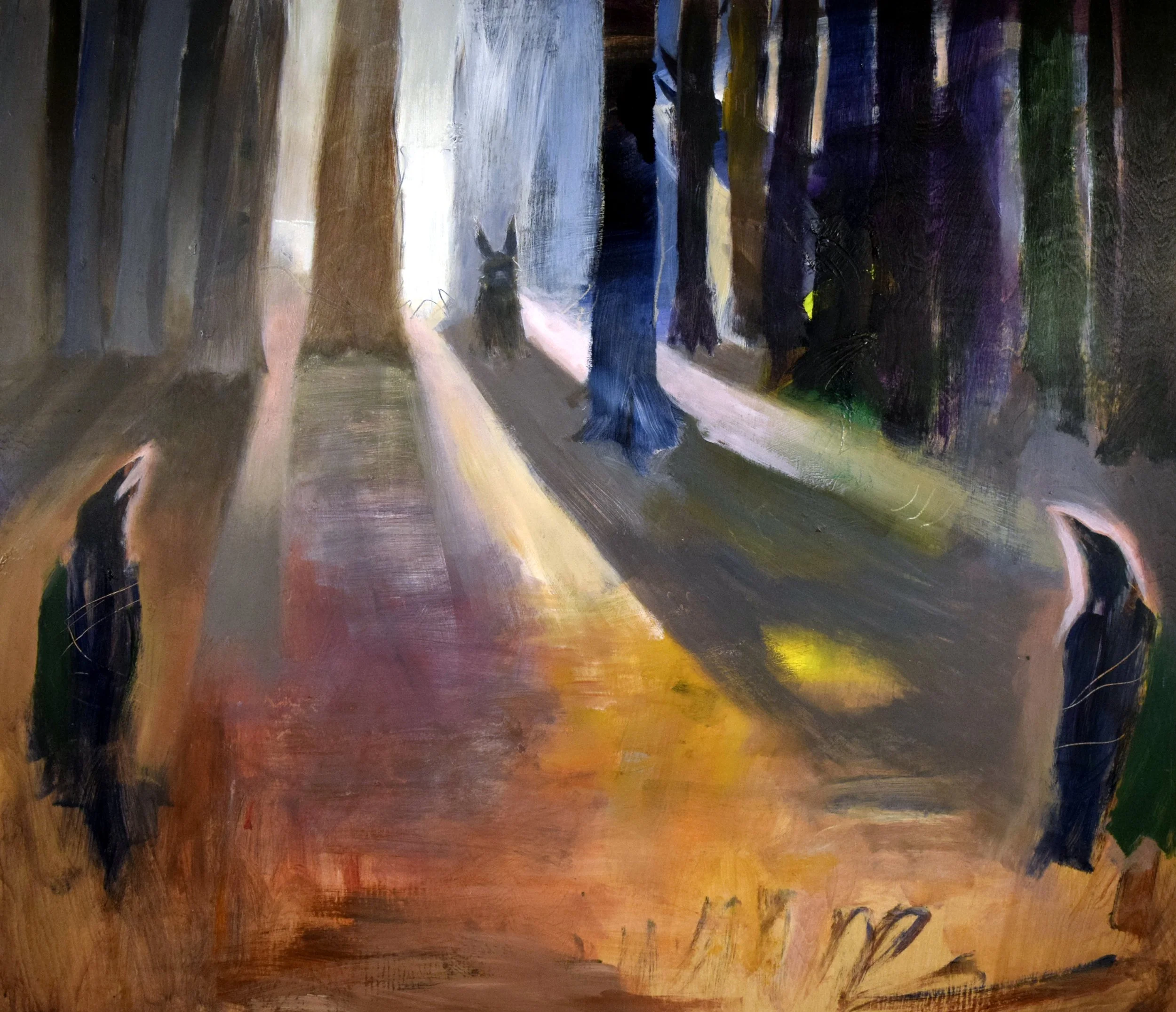 Event Horizon II, ©2017
Acrylic on wood panel
40 ” X 46”
$4500.00