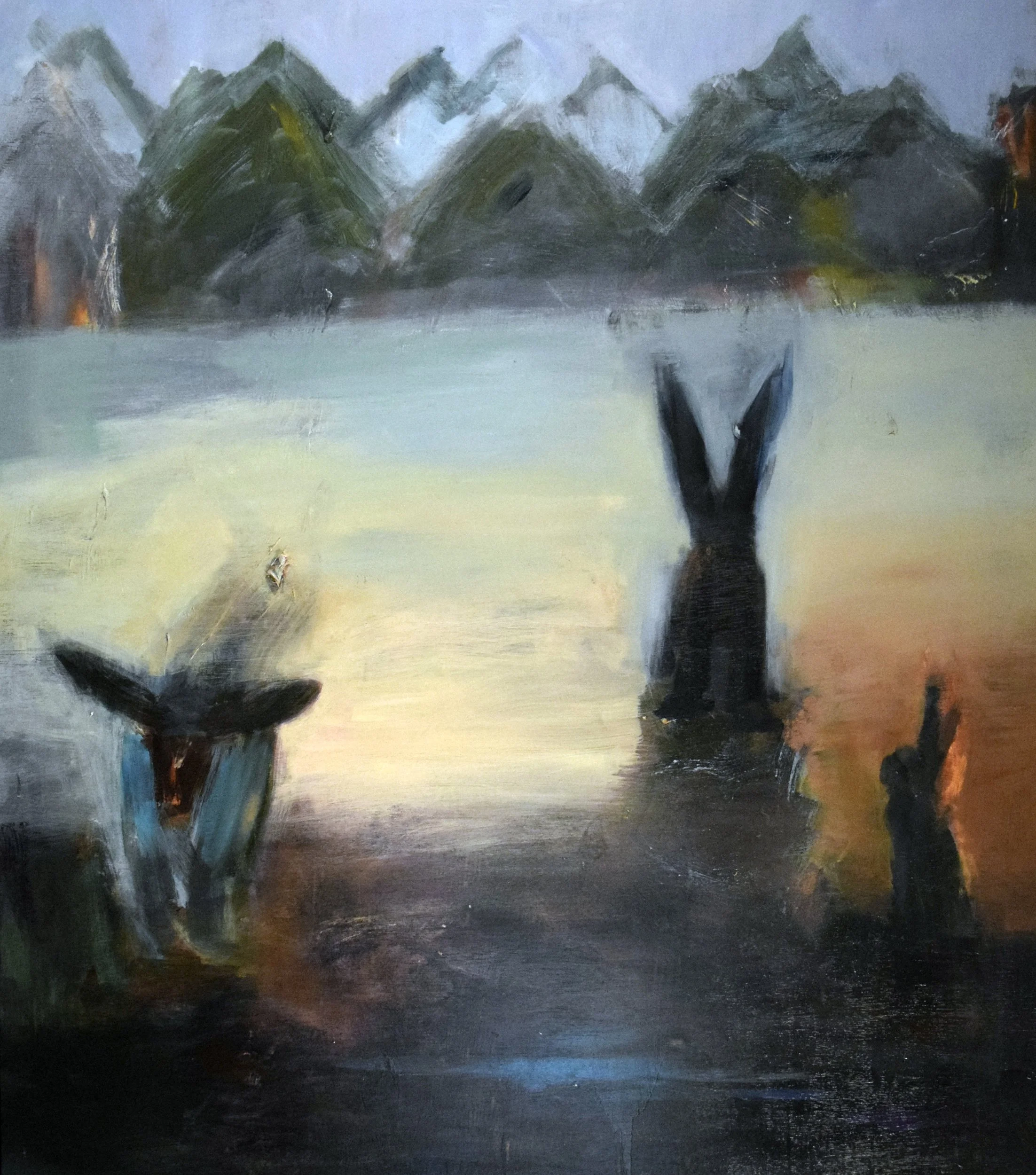 Etna, ©2016
Acrylic on wood panel   
50 ” X 44”
$5000.00