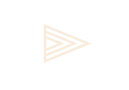 Black triangle with white lines forming a stylized arrow pointing to the right