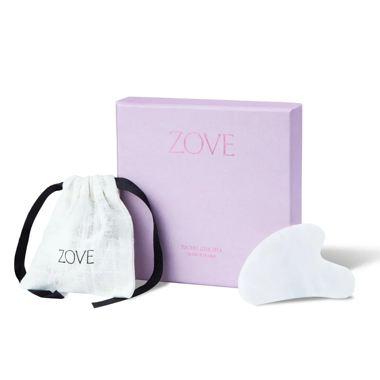 Zove Beauty White Jade Gua Sha