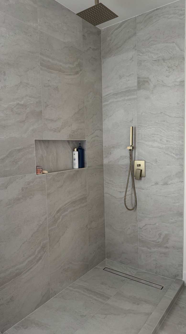 Custom tile shower installation in Charlotte, NC