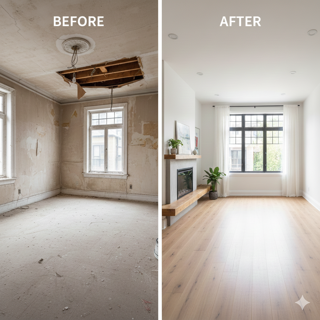 Extensive Renovations