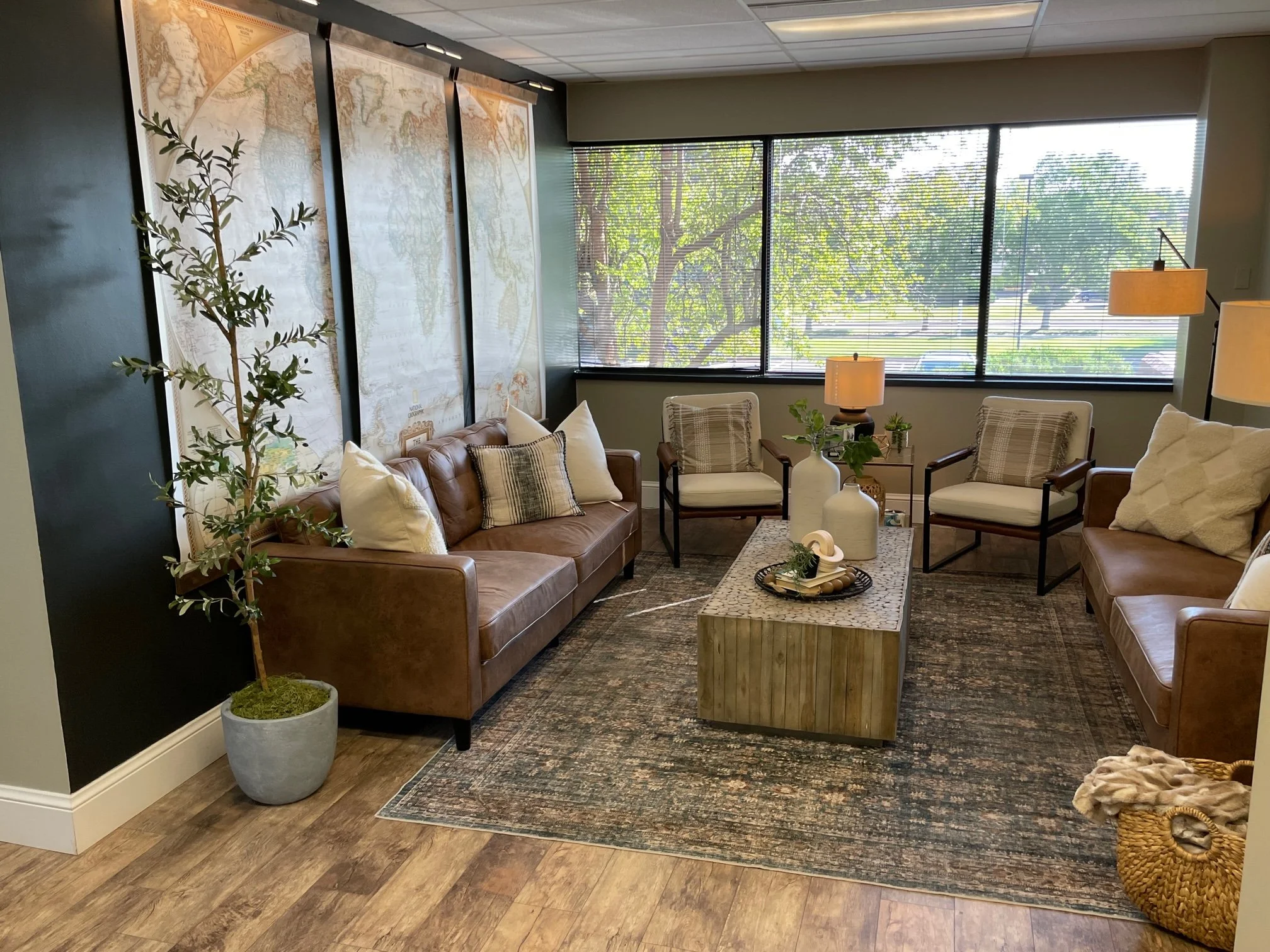 Thrive Relational Recovery Office Waiting Room