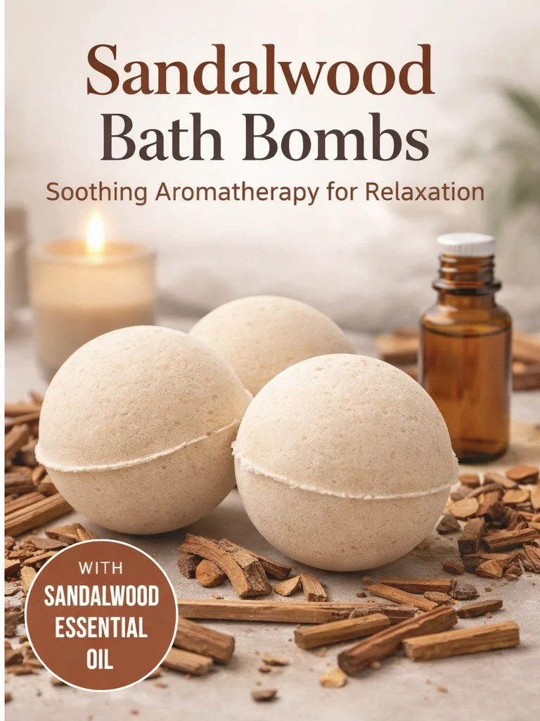 Sandalwood Bath Bomb (Large)