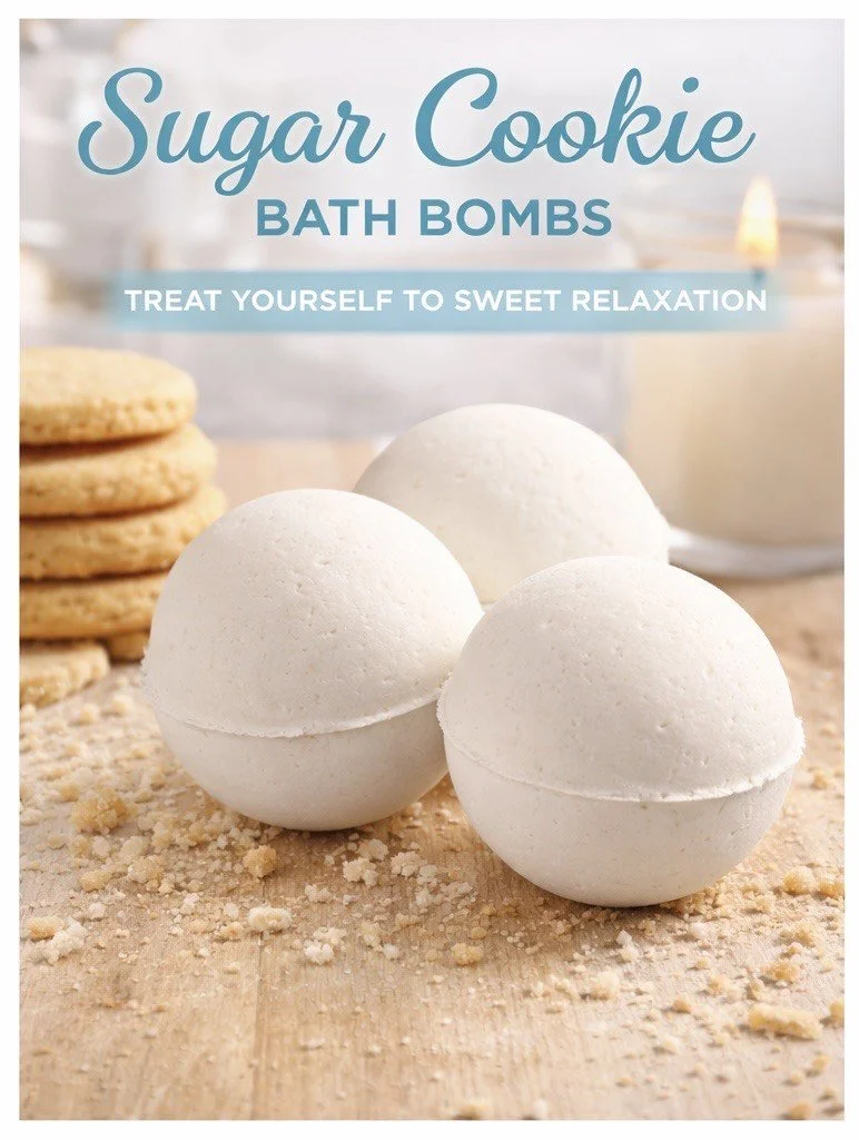 Sugar Cookie Bath Bomb (Large)