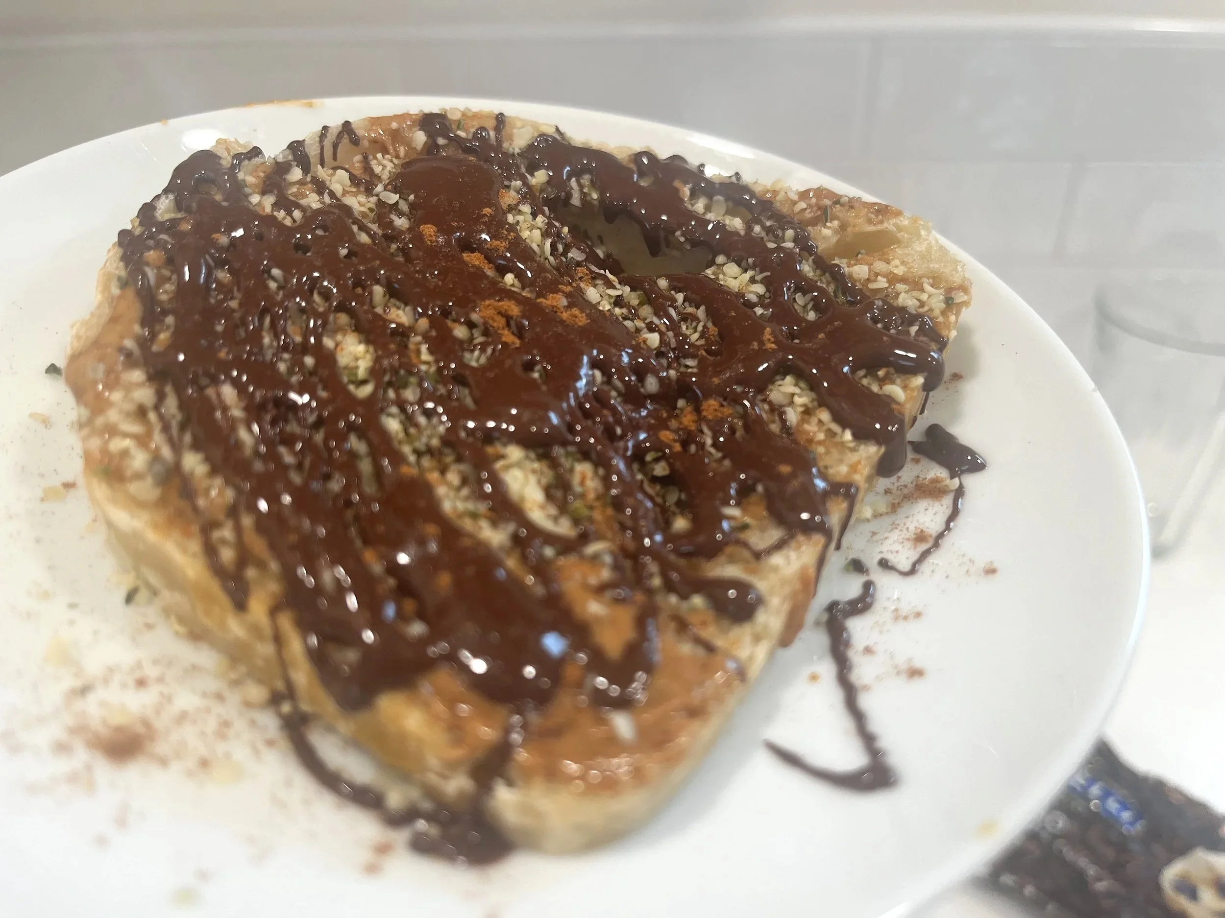 Nuts &amp; Chocolate Toast
