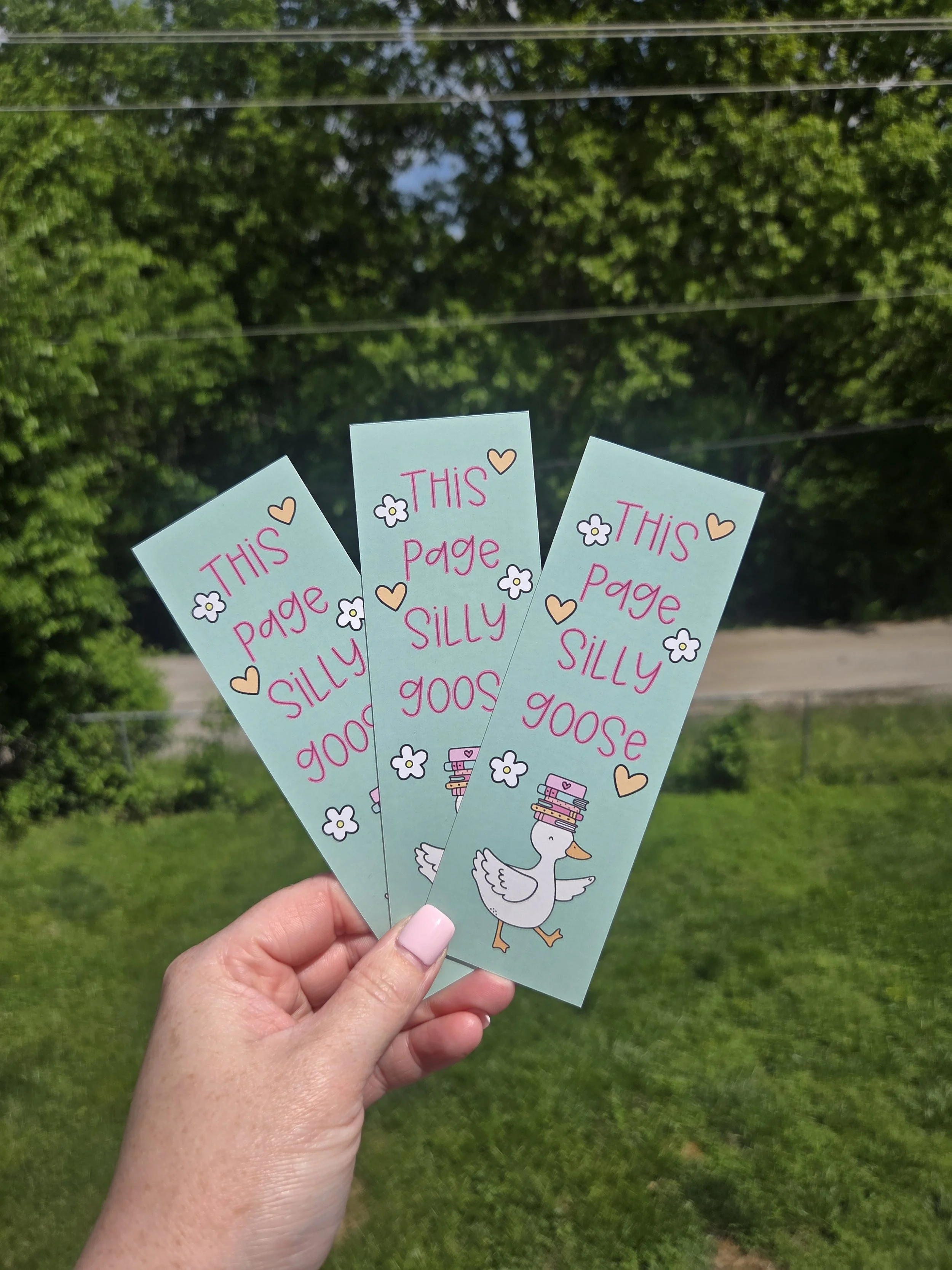 Silly Goose Bookmark